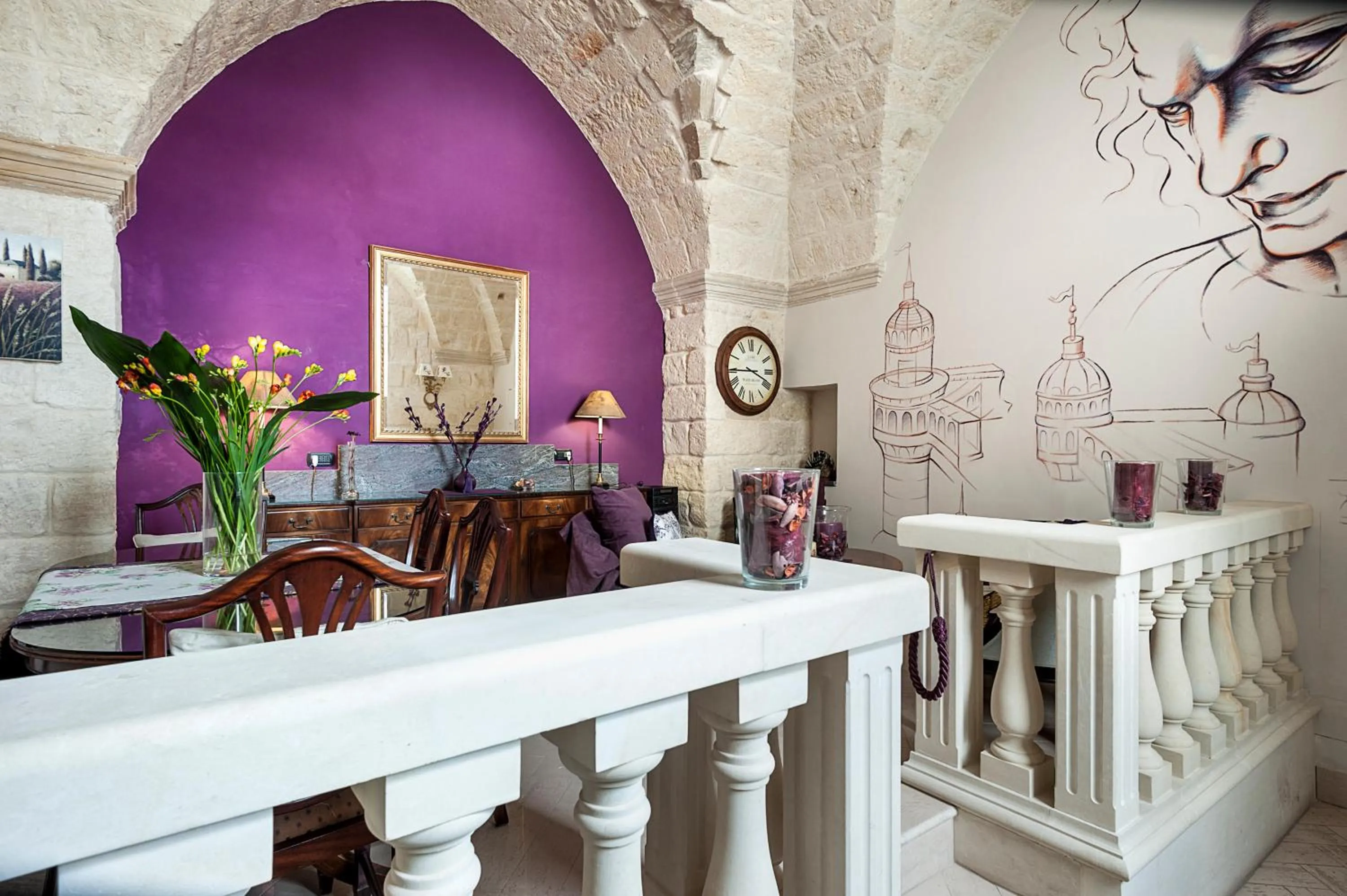 Communal lounge/ TV room in Palazzo Muro Leccese Relais de Charme & Wellness