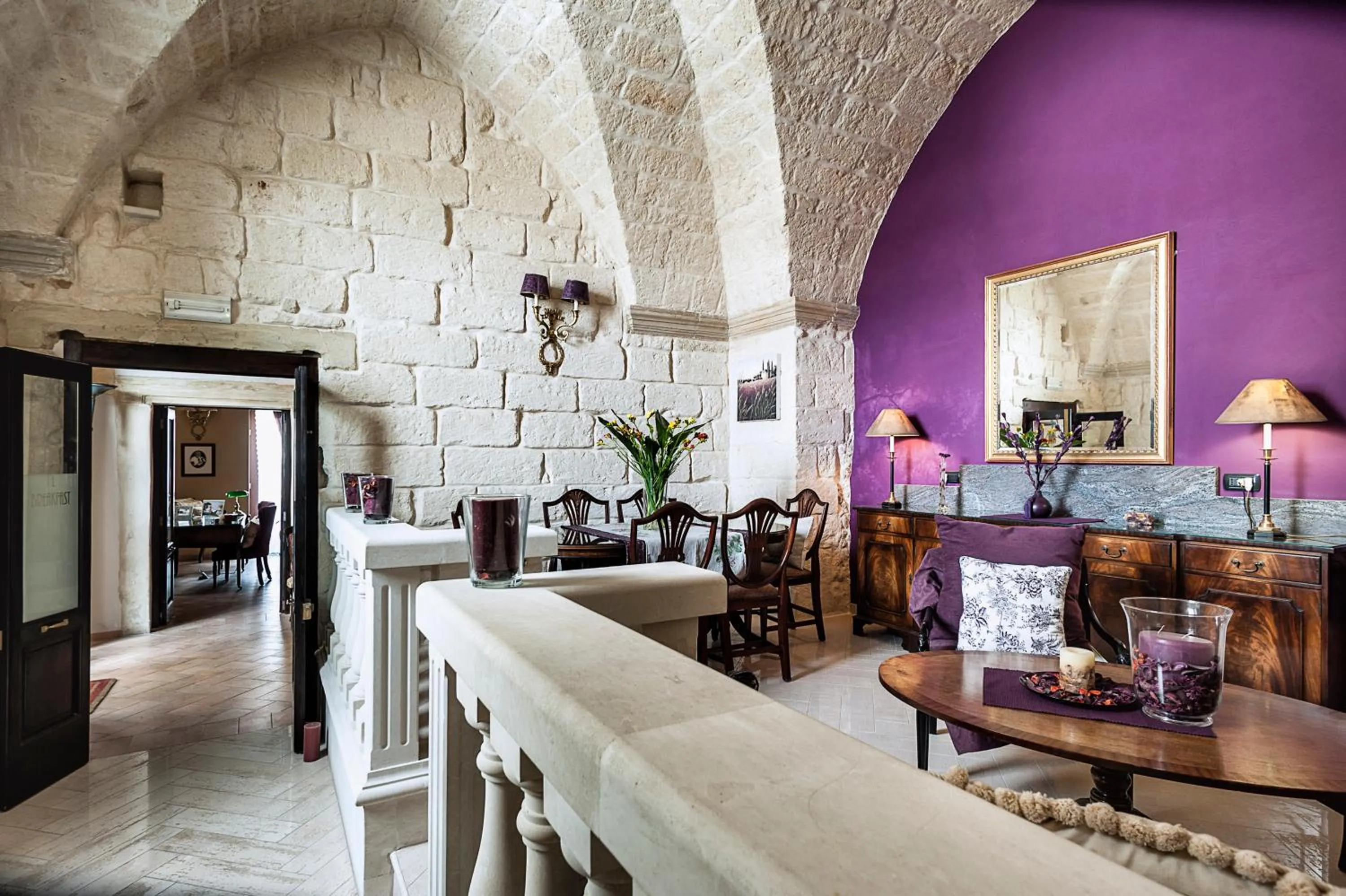 Communal lounge/ TV room in Palazzo Muro Leccese Relais de Charme & Wellness