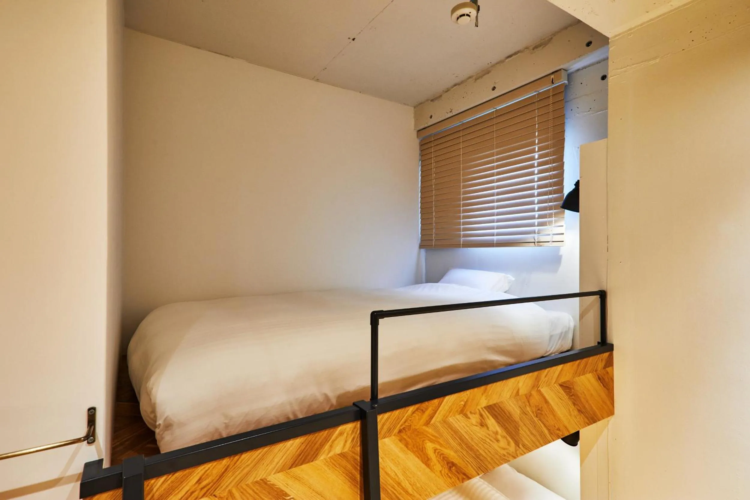 Bed in mizuka Daimyo 6 - unmanned hotel -