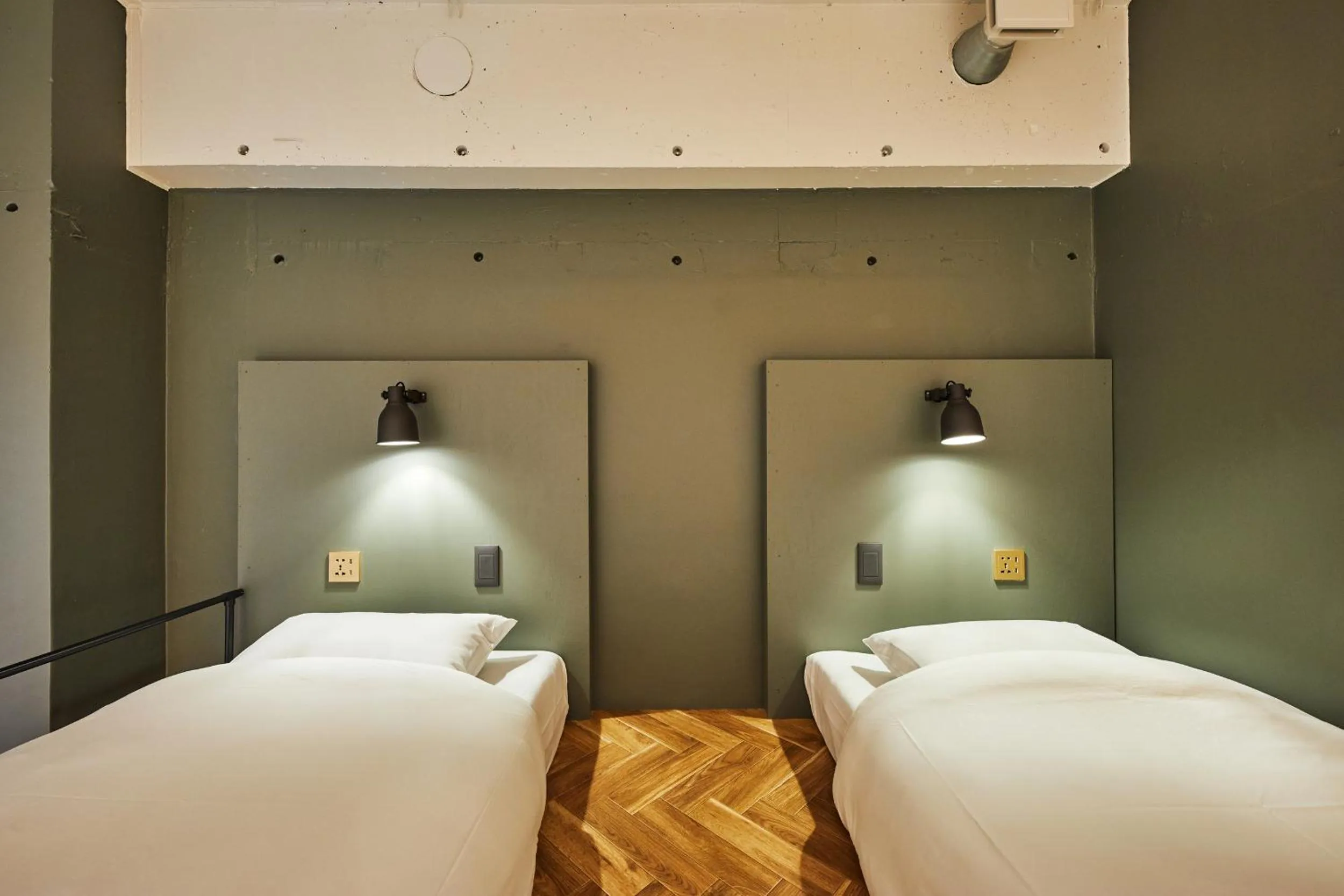 Bedroom, Bed in mizuka Daimyo 6 - unmanned hotel -