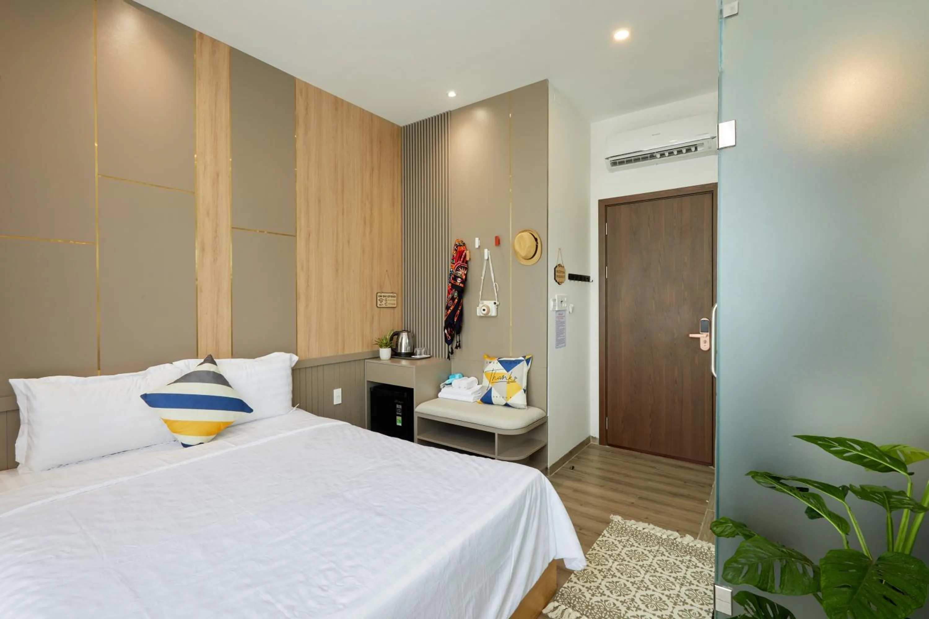 Bed in Lux Quy Nhon Homestay