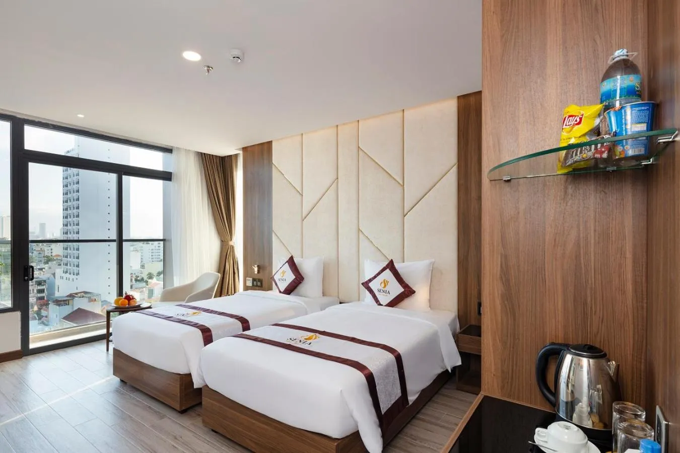 Bed in Senia Hotel Nha Trang
