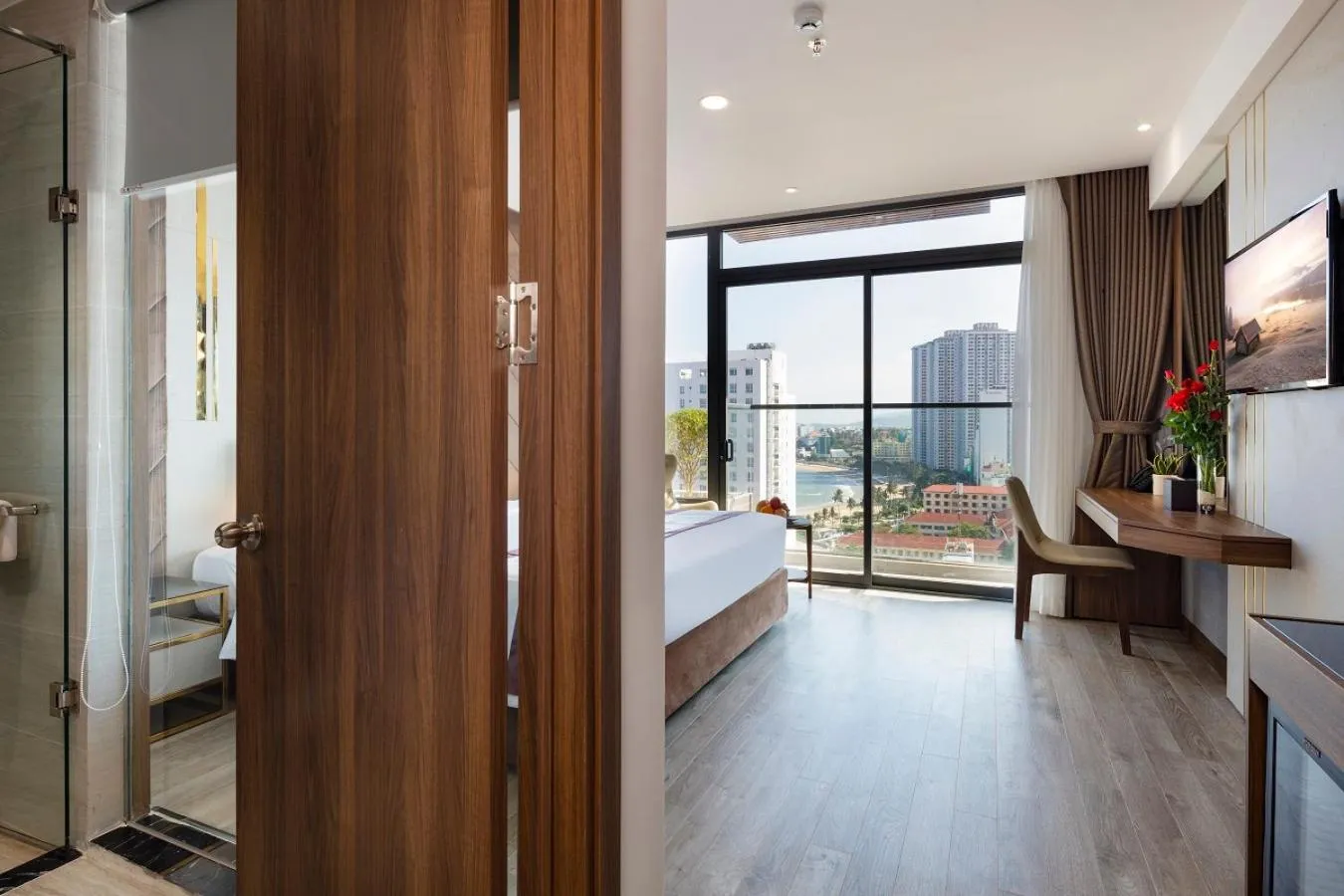 Balcony/Terrace in Senia Hotel Nha Trang