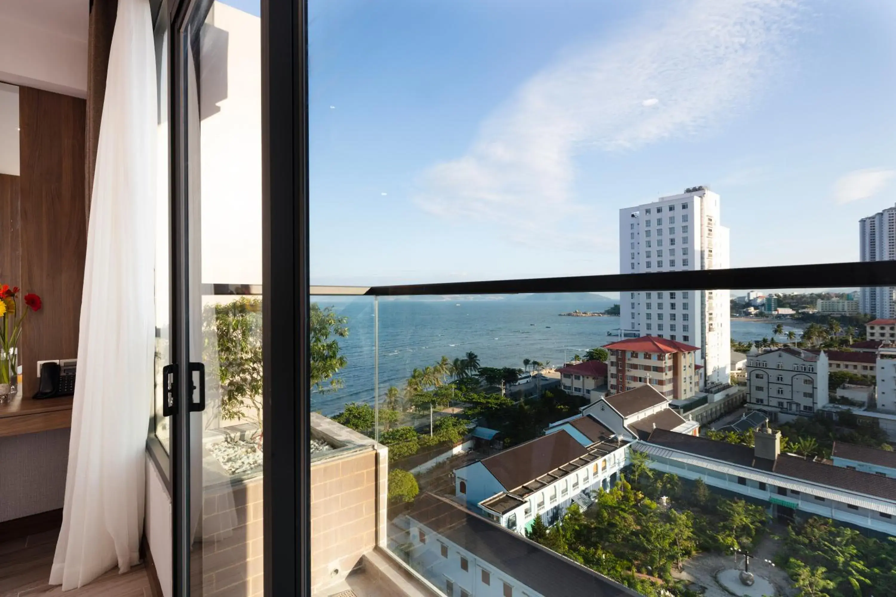Double or Twin Room Balcony and Sea View in Senia Hotel Nha Trang Double or Twin Room Balcony and Sea View in Senia Hotel Nha Trang
