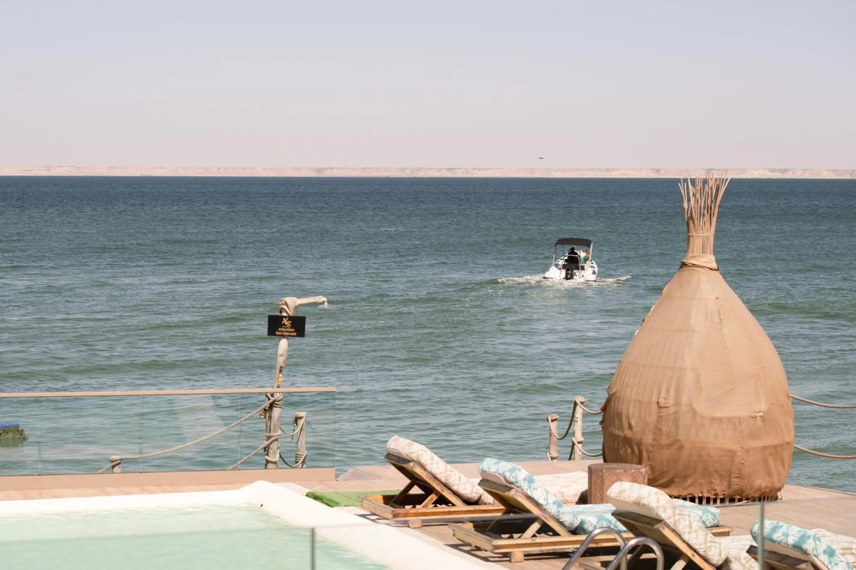 Sea view in La Crique Nature & Spa