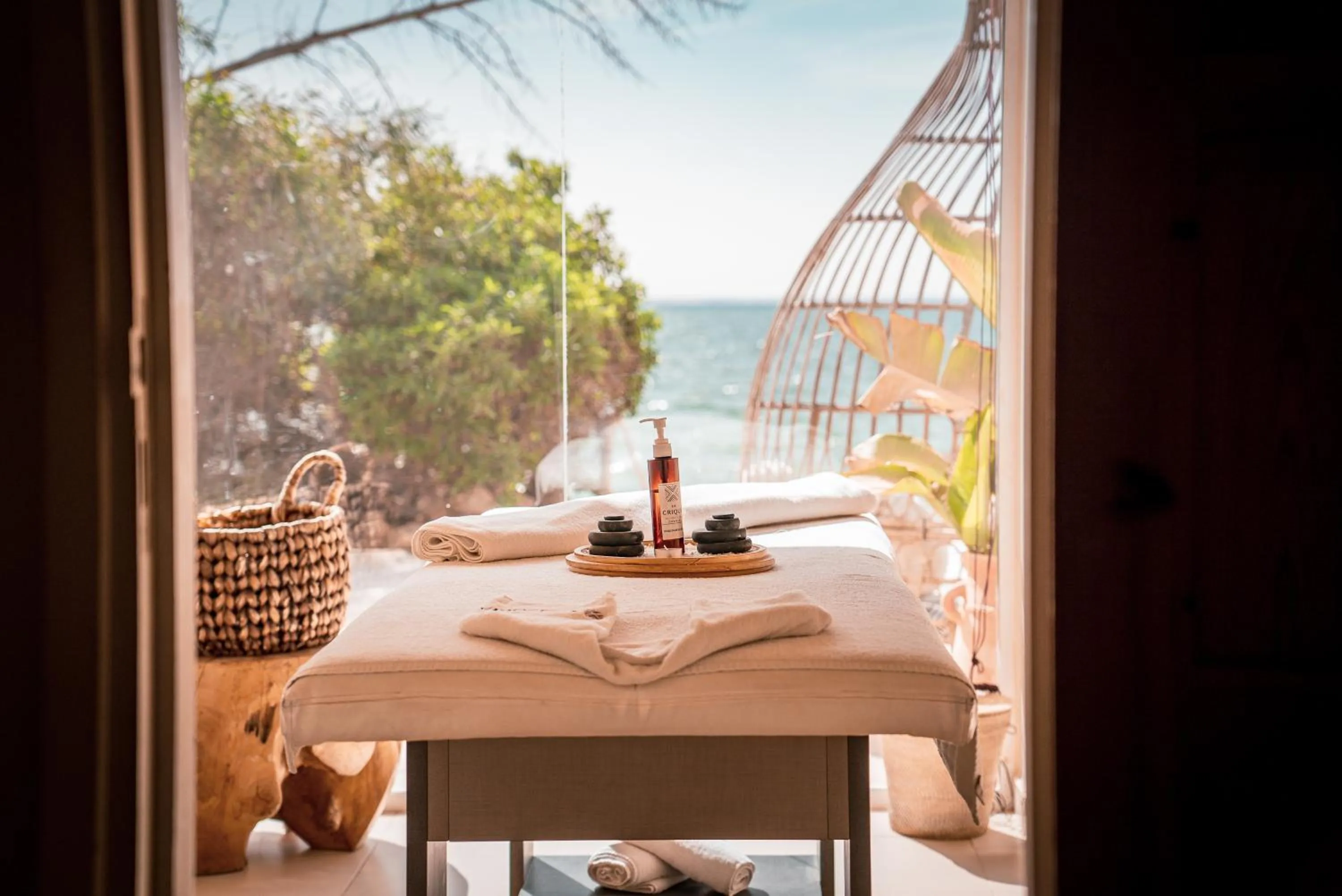 Spa and wellness centre/facilities in La Crique Nature & Spa