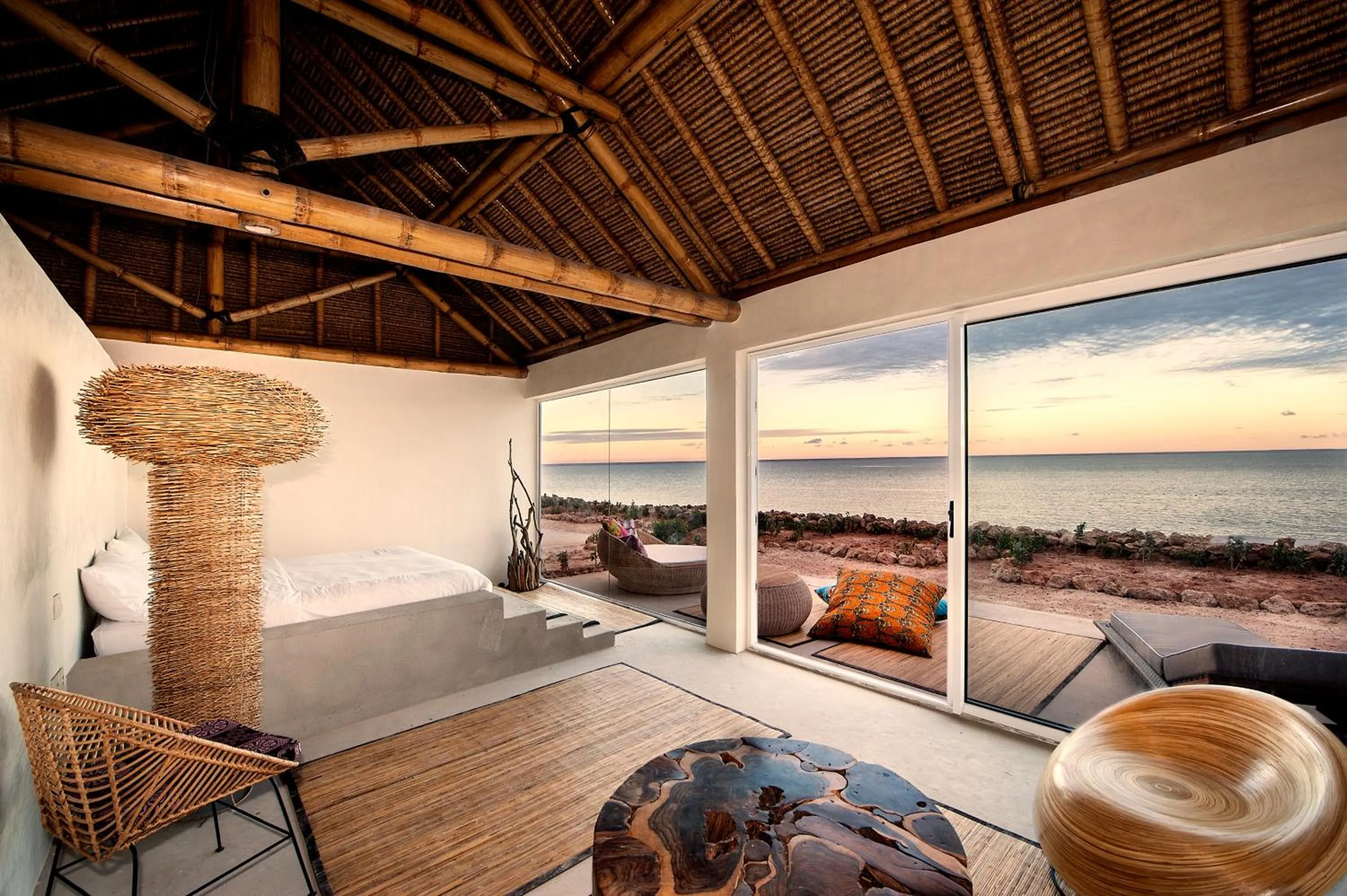 Bedroom in La Crique Nature & Spa