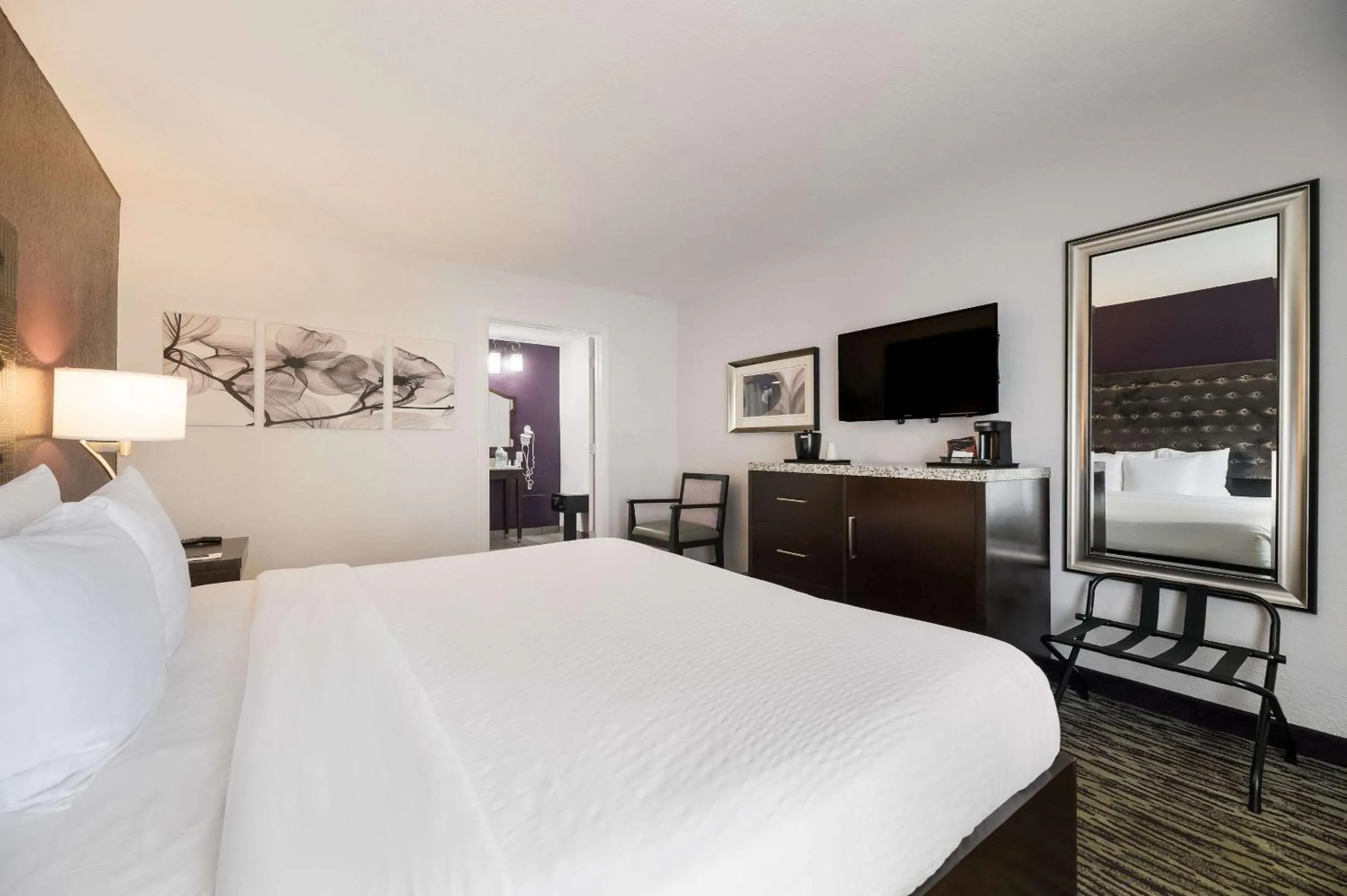 Bedroom, Bed in Clarion Inn & Suites Across From Universal Orlando Resort