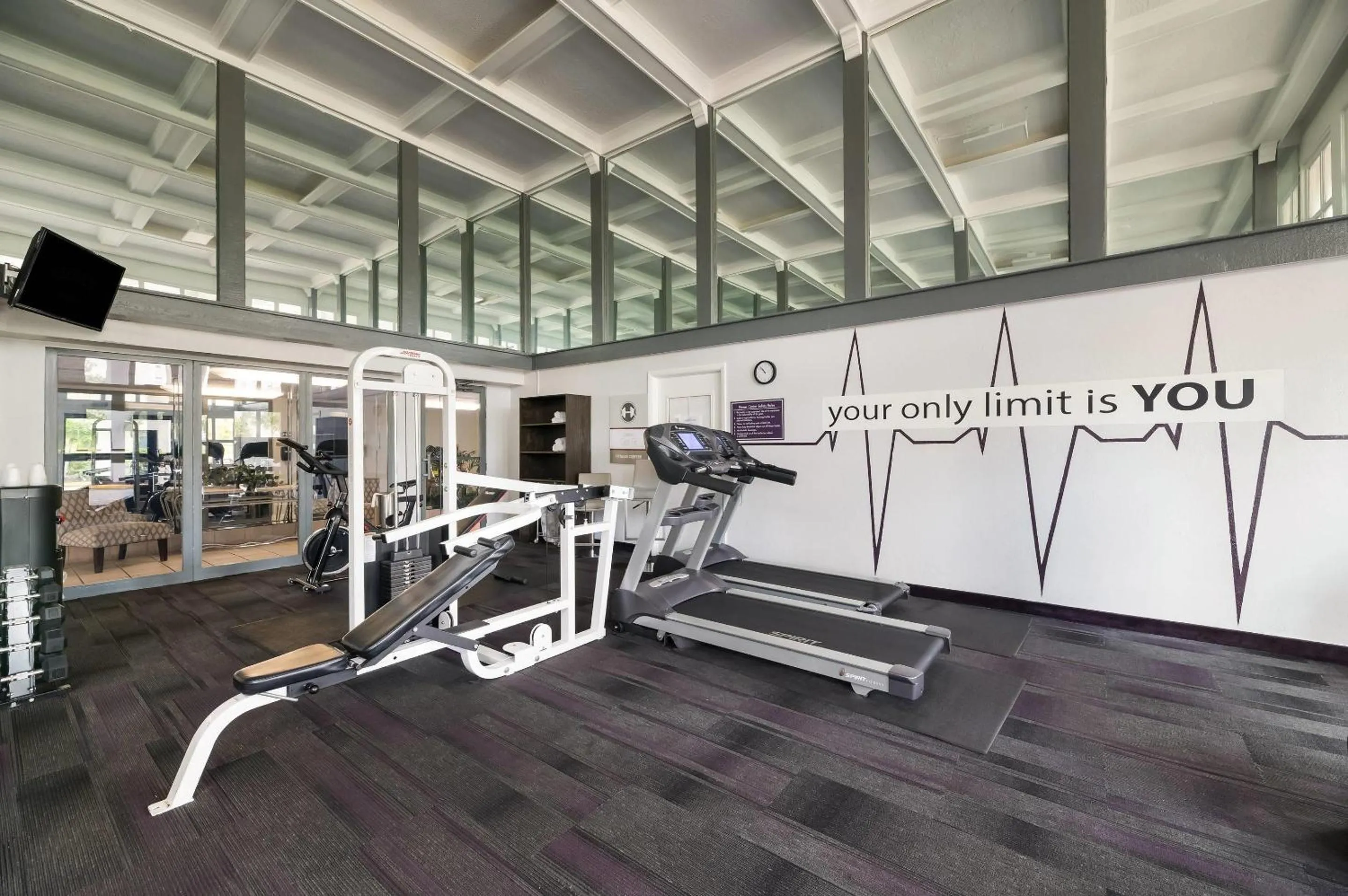 Fitness centre/facilities in Clarion Inn & Suites Across From Universal Orlando Resort