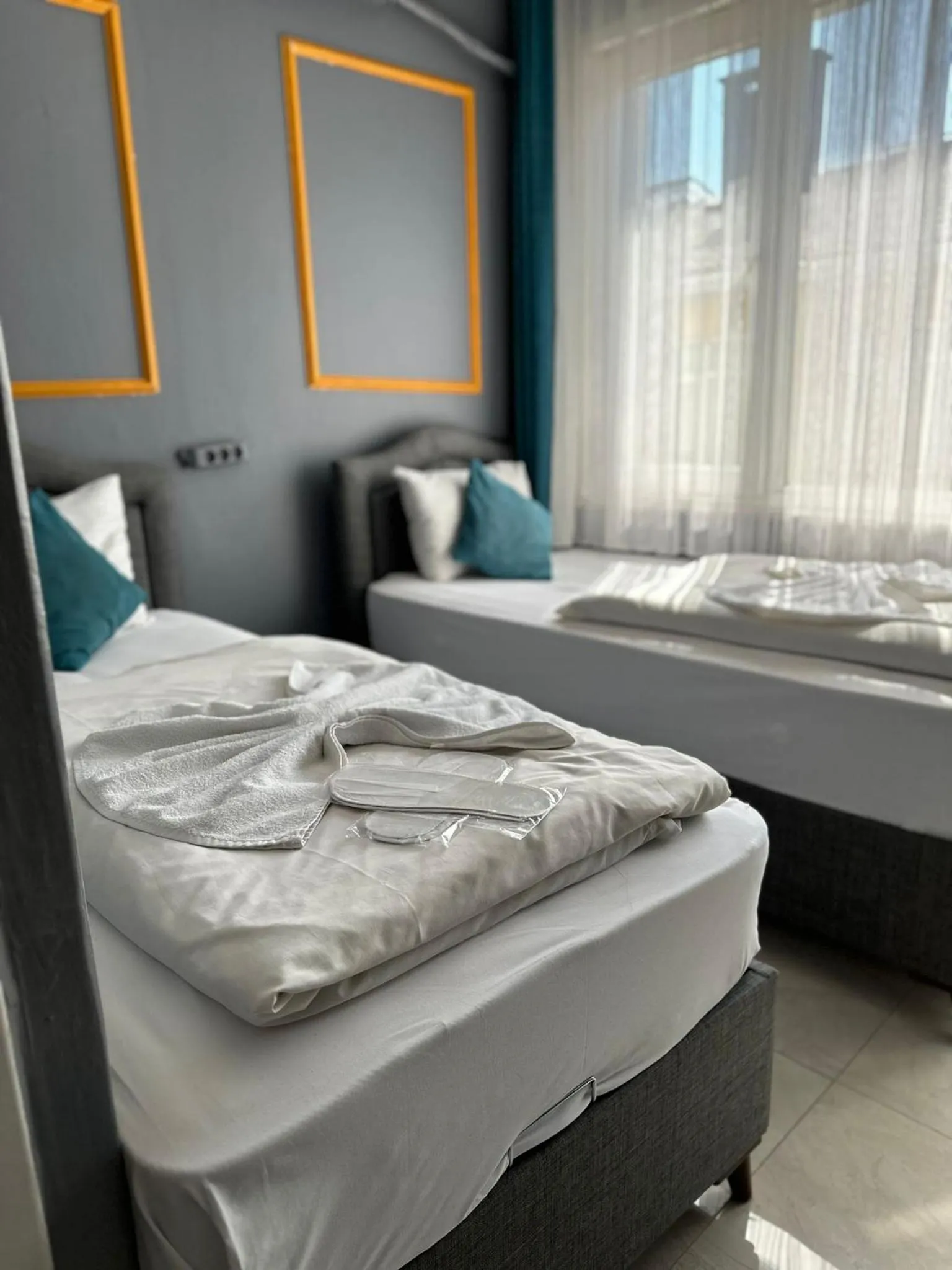 Photo of the whole room, Bed in HİSAR HOTEL