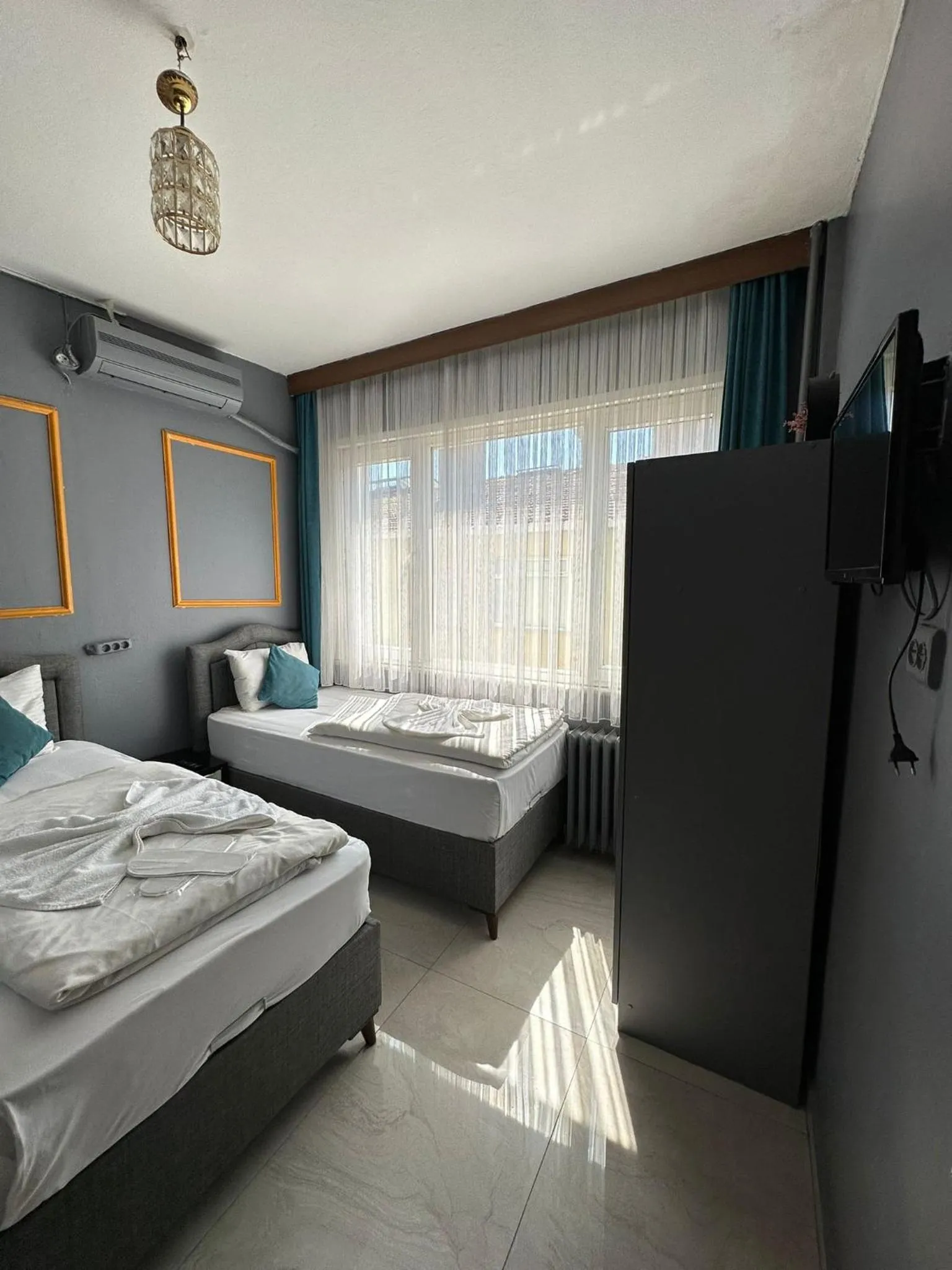 Photo of the whole room, Bed in HİSAR HOTEL