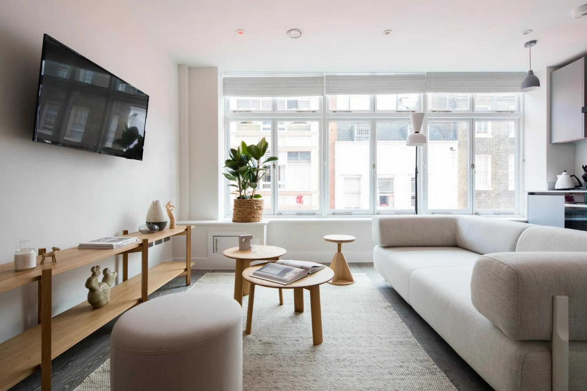 Living room, Bed in Hausd - Leicester Square