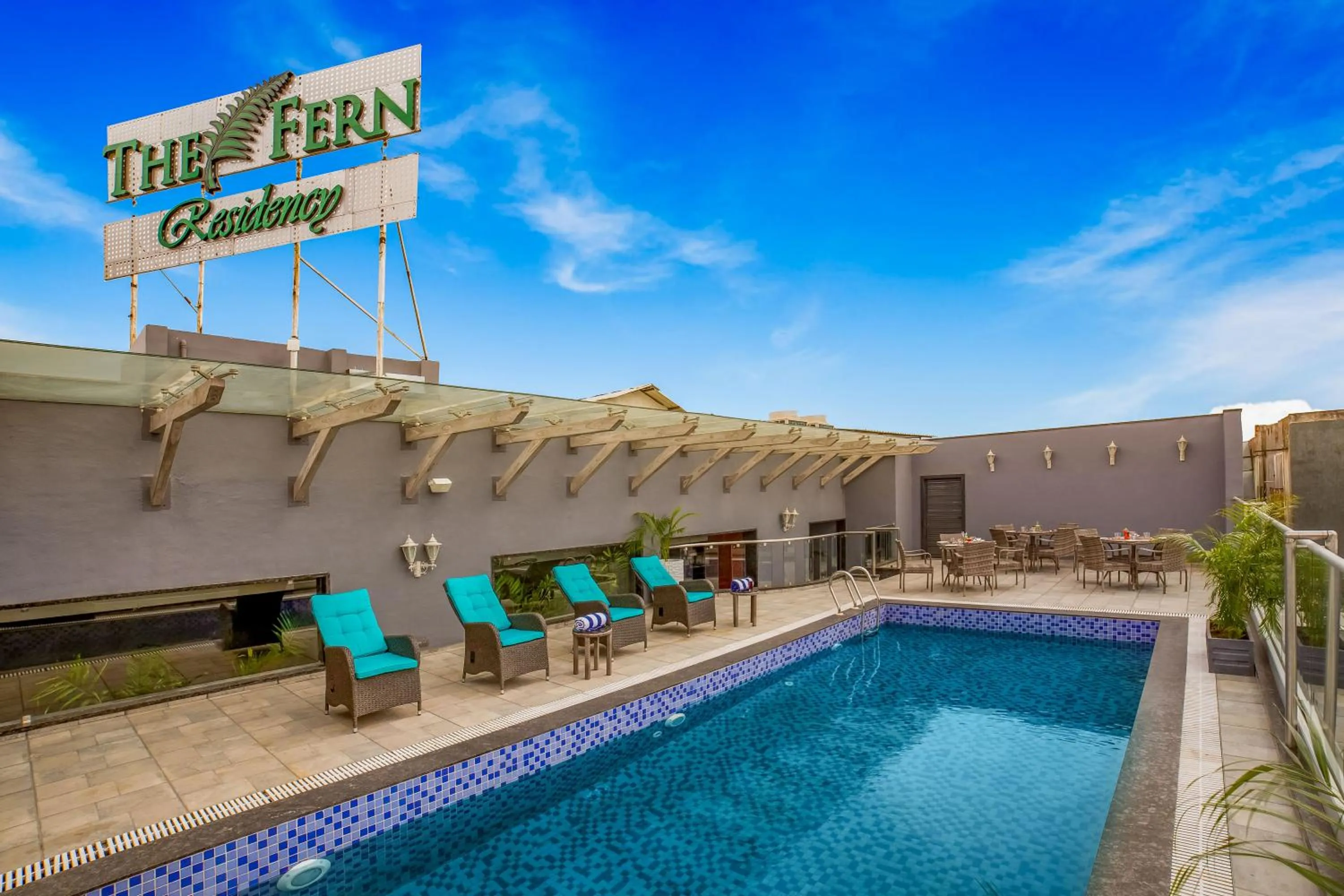 Swimming pool in The Fern Residency Bhopal