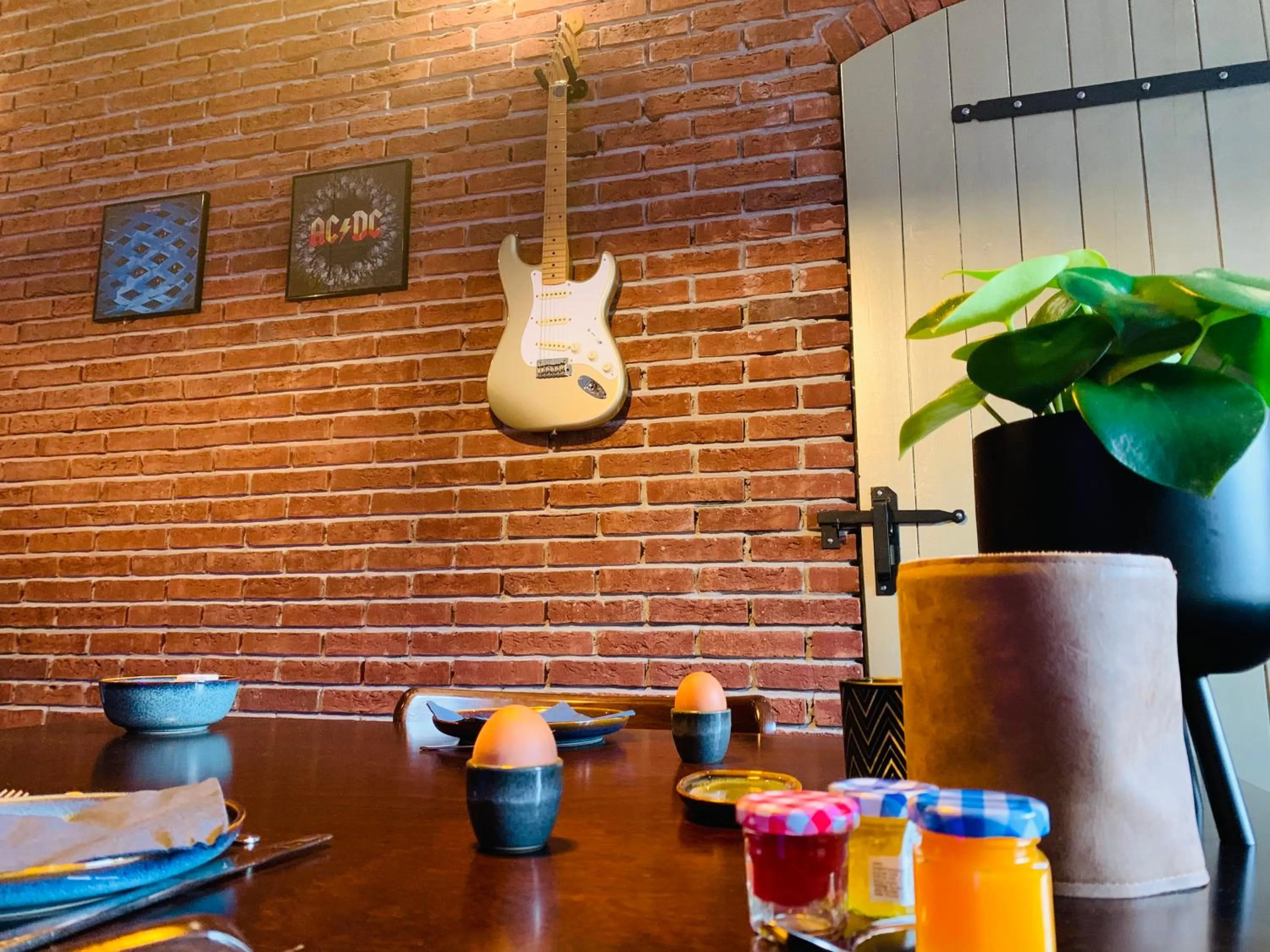 Food and drinks in B&B De Dorpshoeve