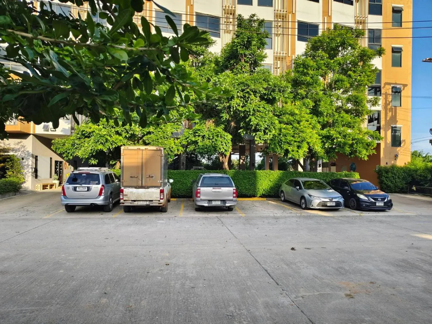 Parking in Casa Coco Hotel