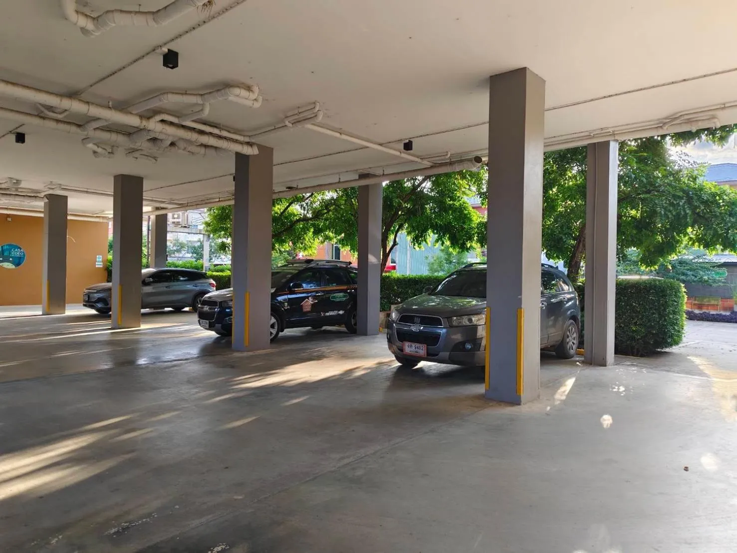 Parking in Casa Coco Hotel