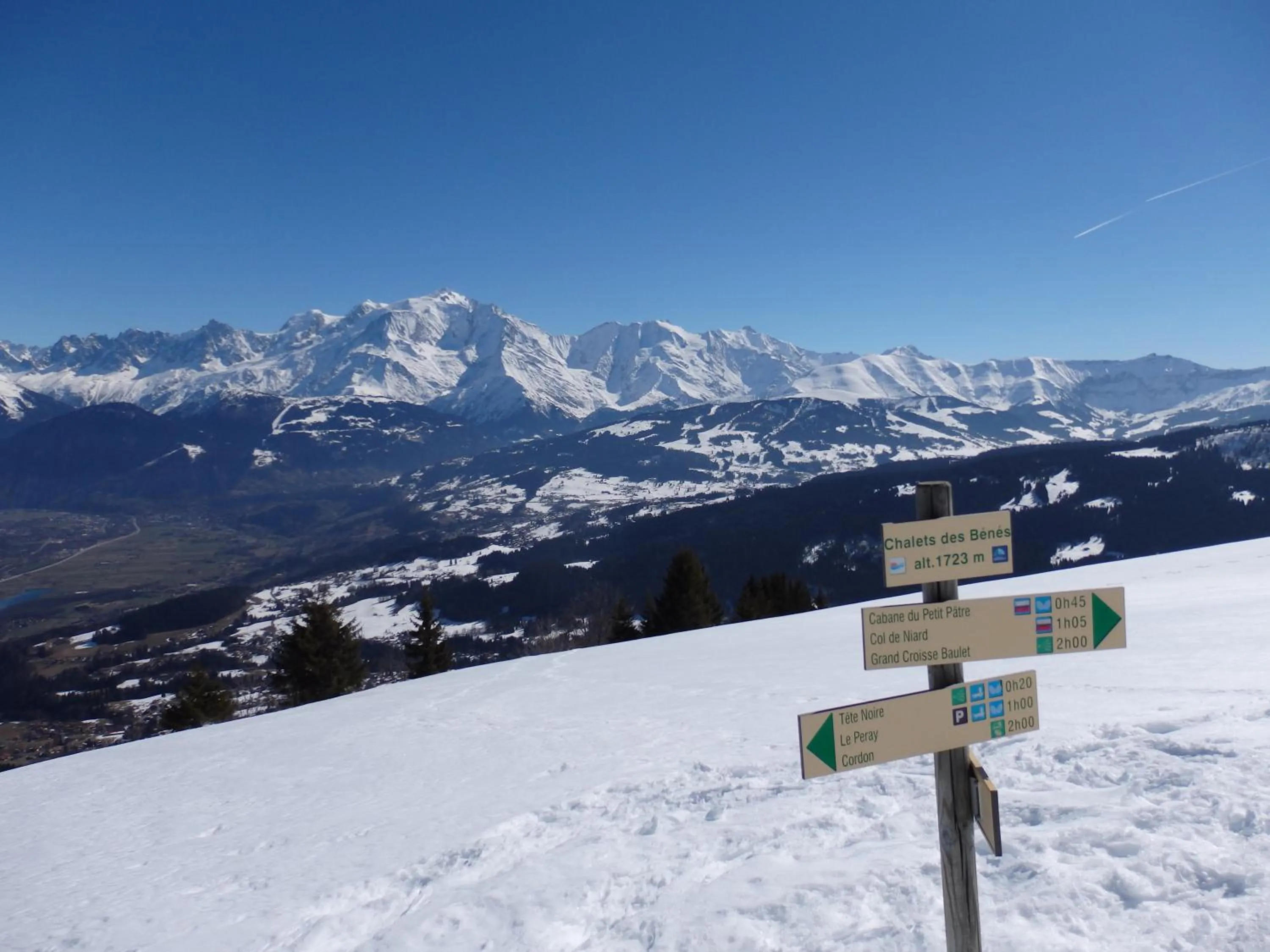 Winter in AU COEUR DES ALPES