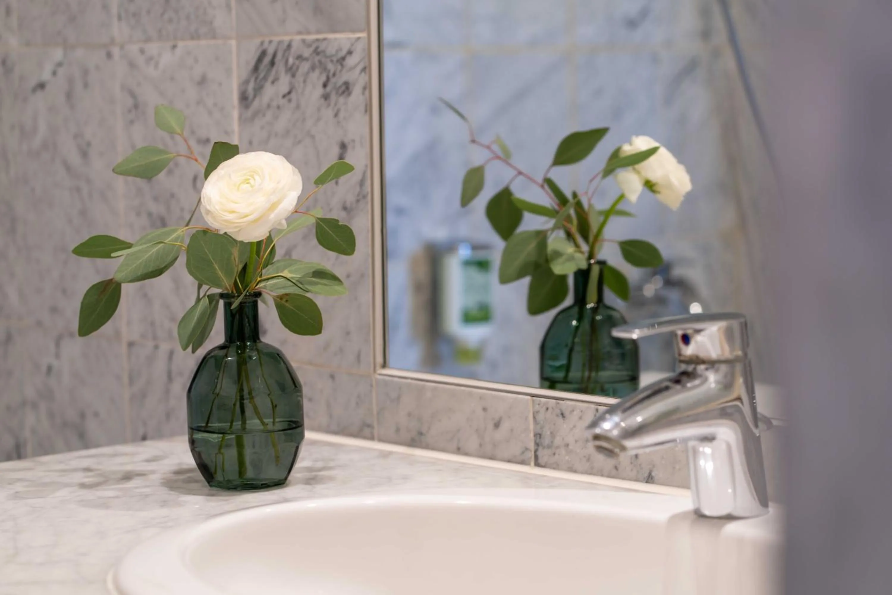 Bathroom in eee Hotel Perg