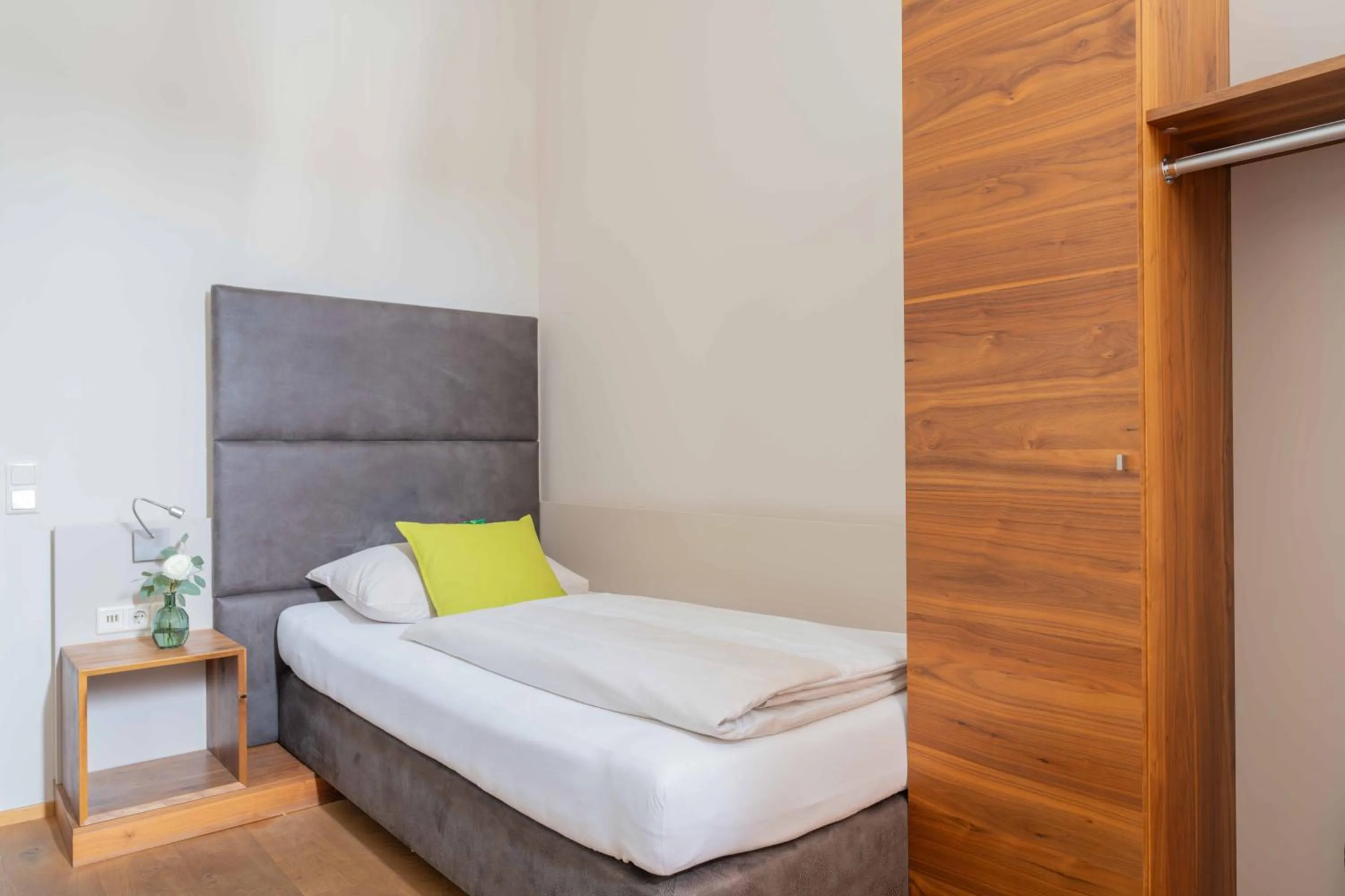 Bed in eee Hotel Perg