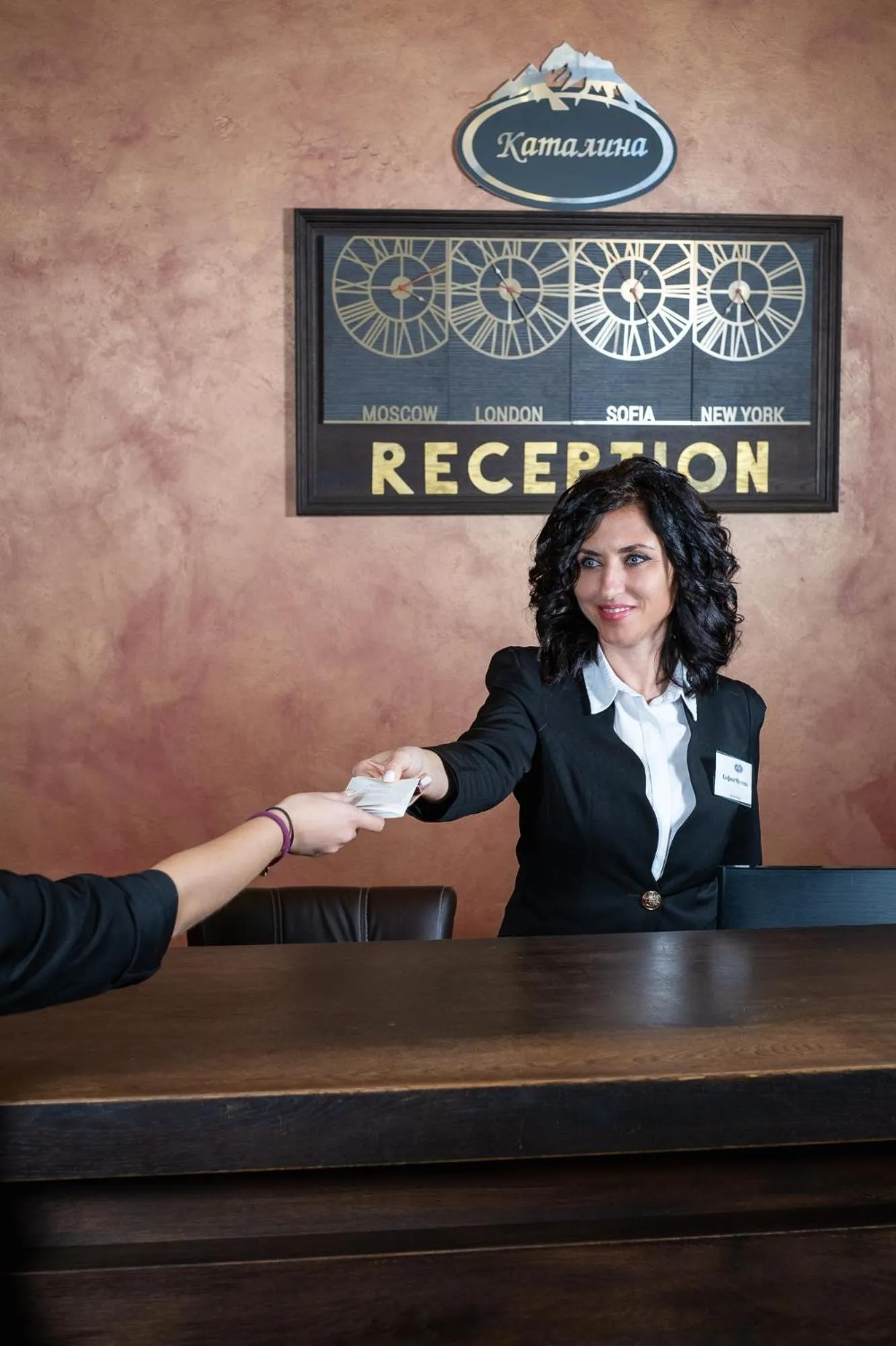Lobby or reception in Katalina SPA Resort