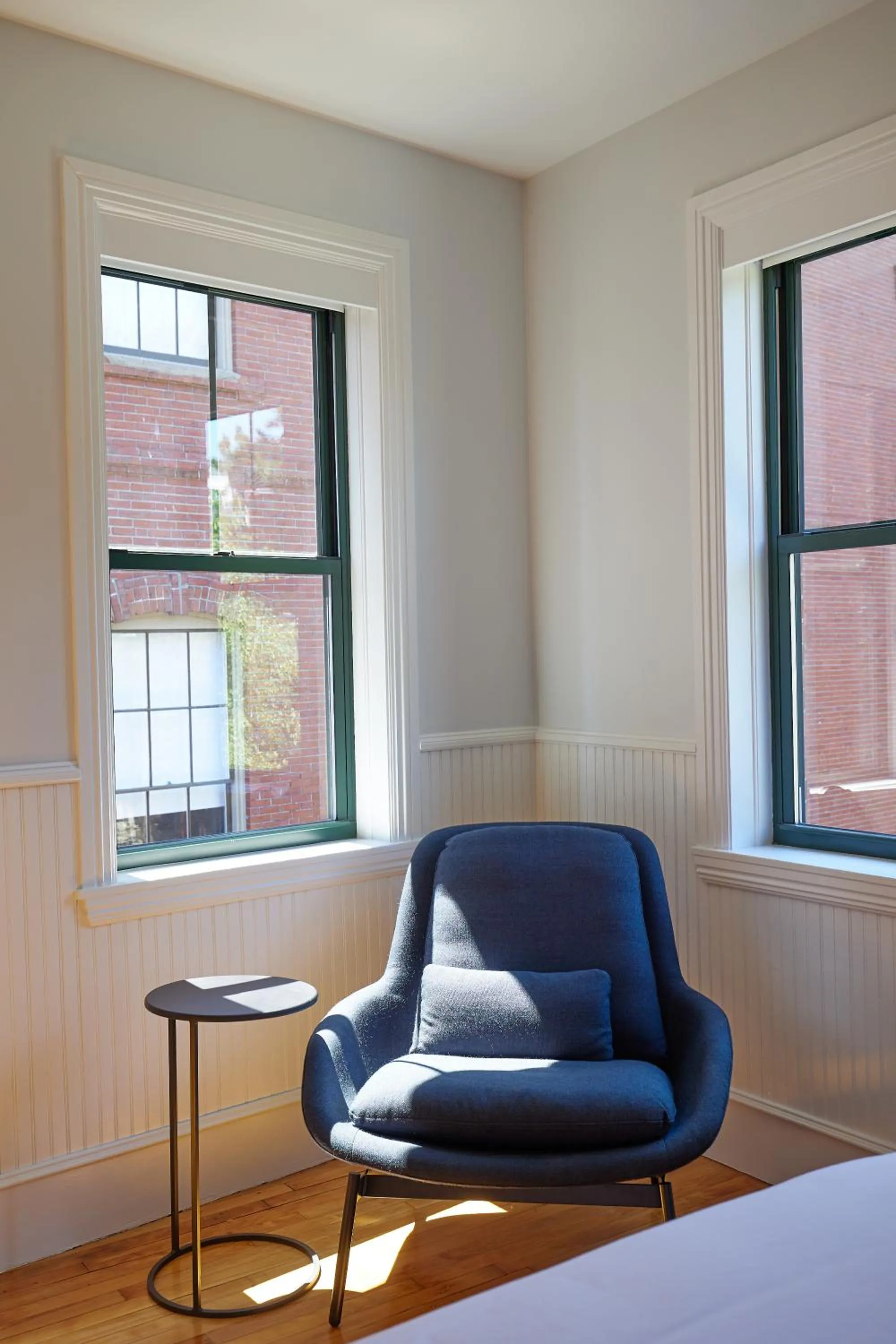 Seating area, Bed in The Docent's Collection