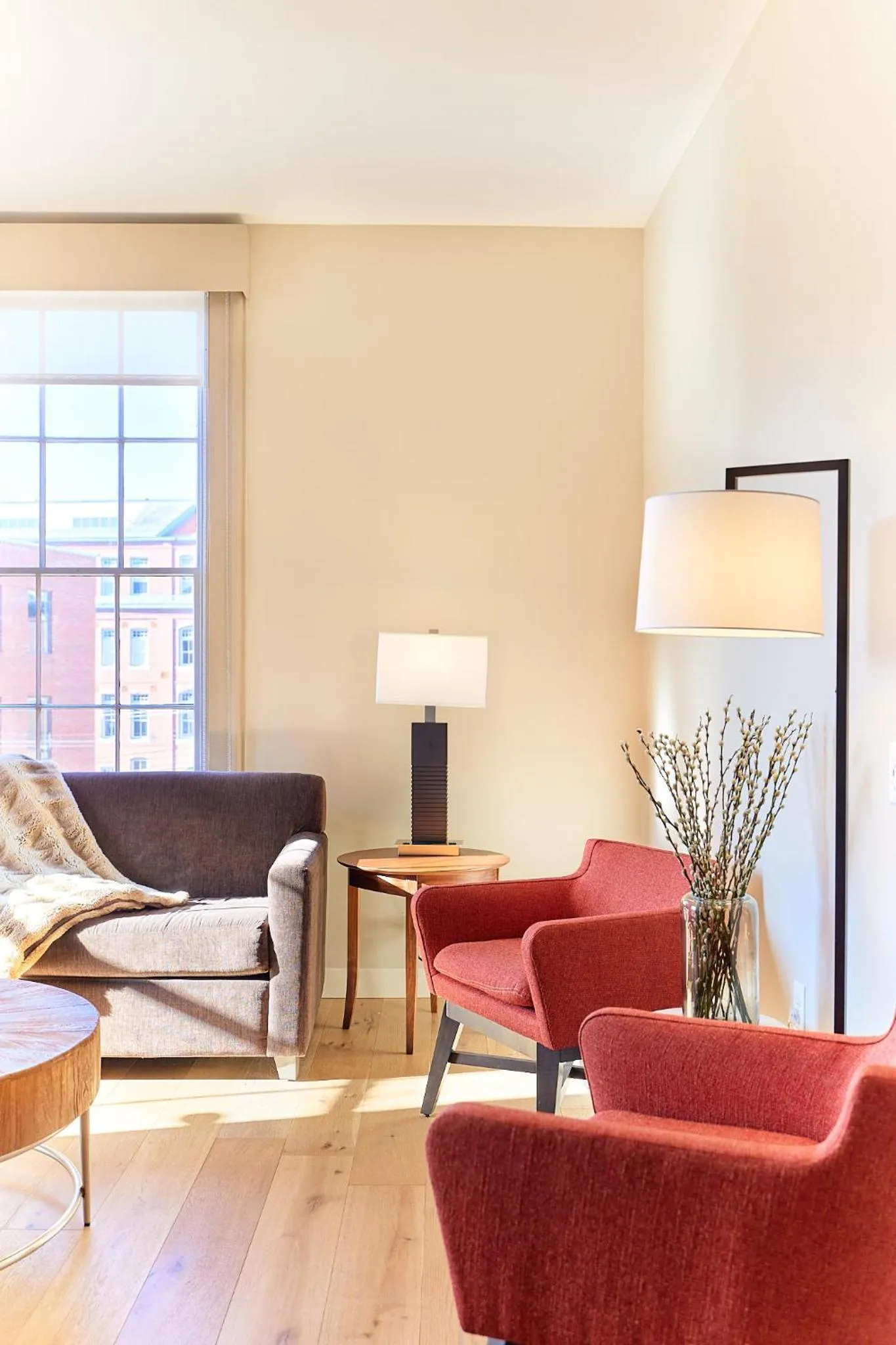 Living room in The Docent's Collection