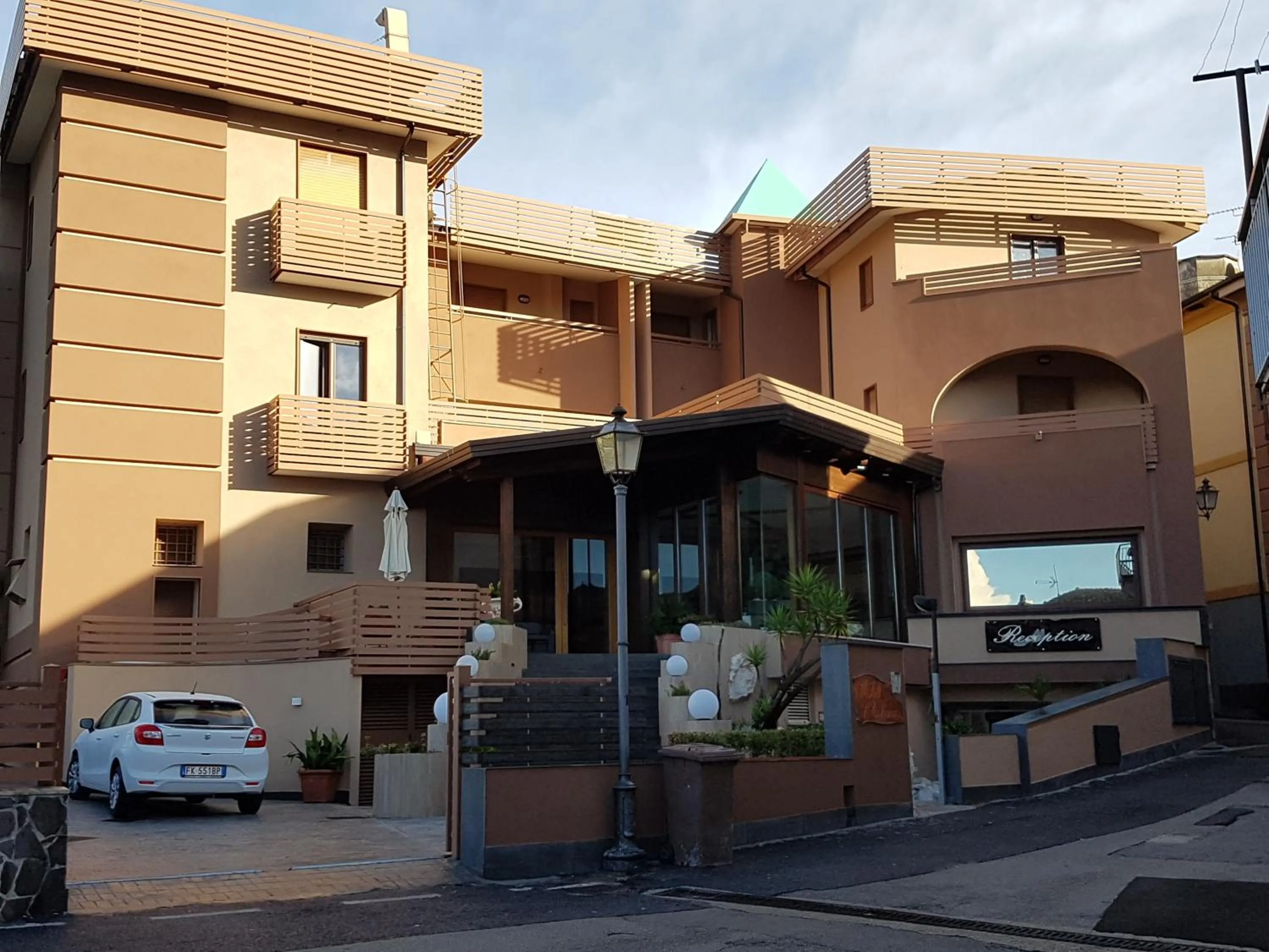 Facade/entrance in Hotel Santa Caterina