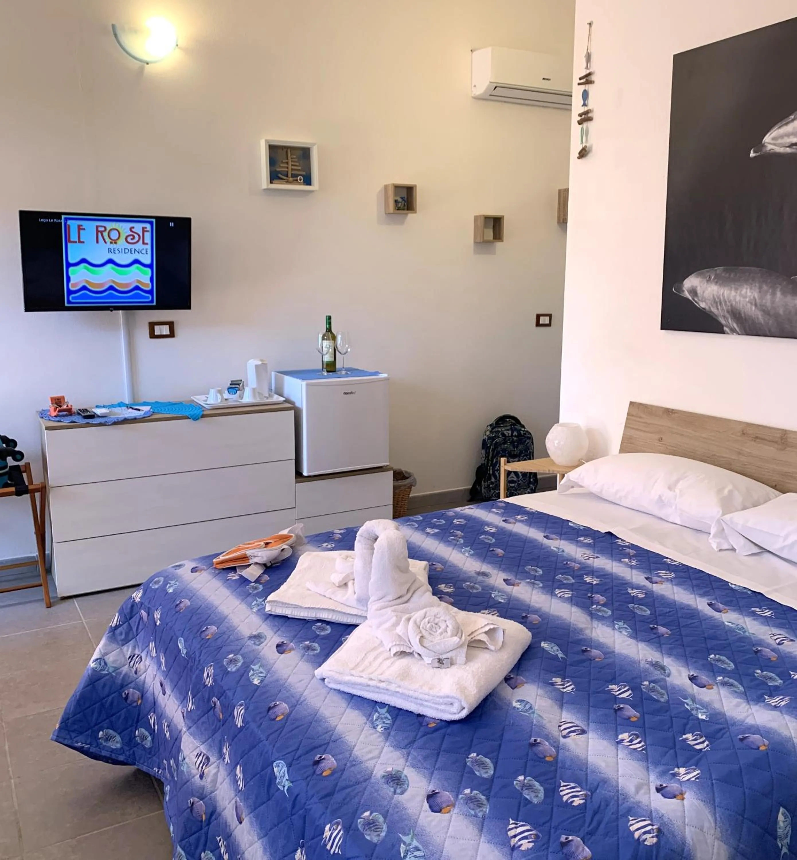 Bed in Residence Le Rose