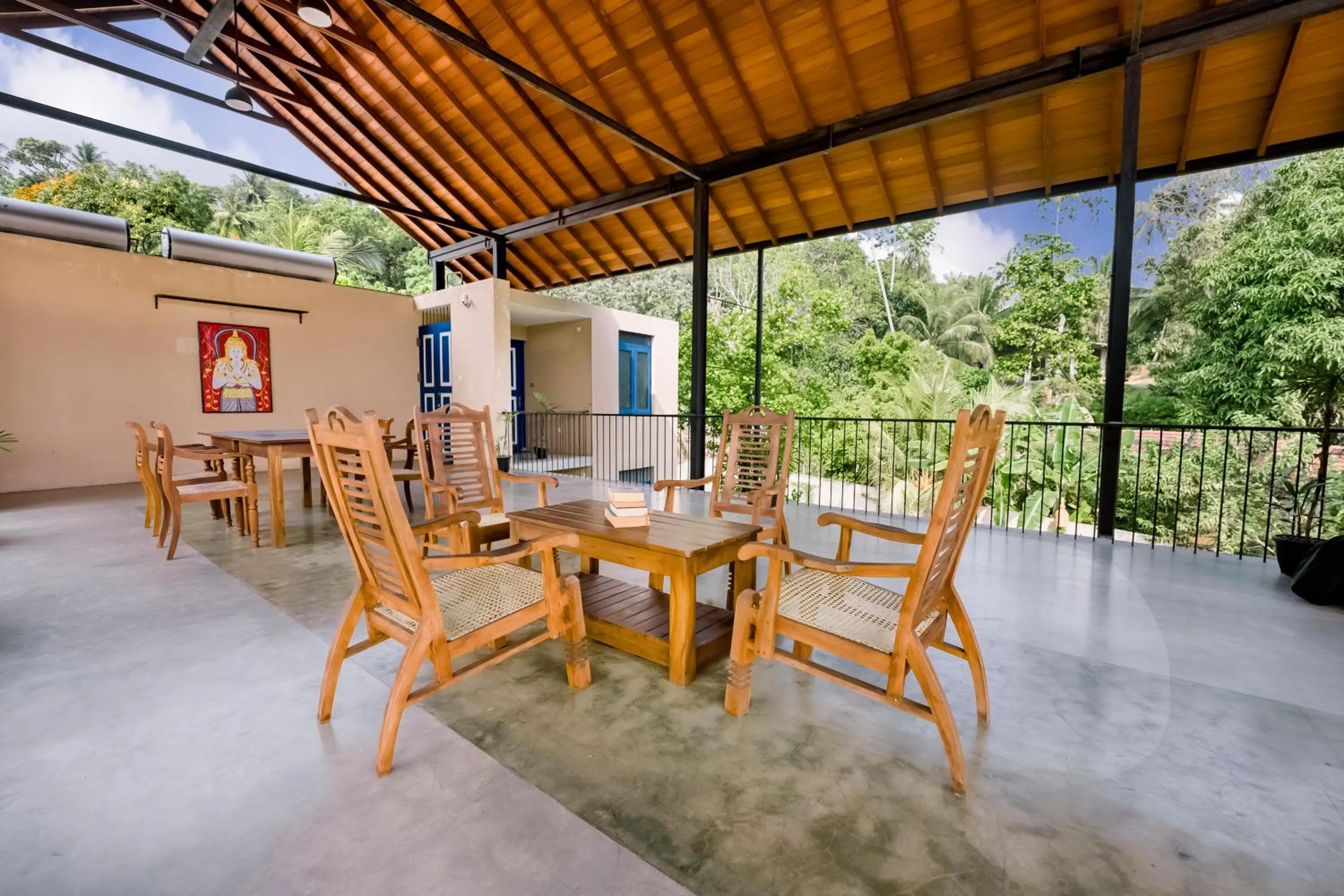Seating area in Urchin Unawatuna