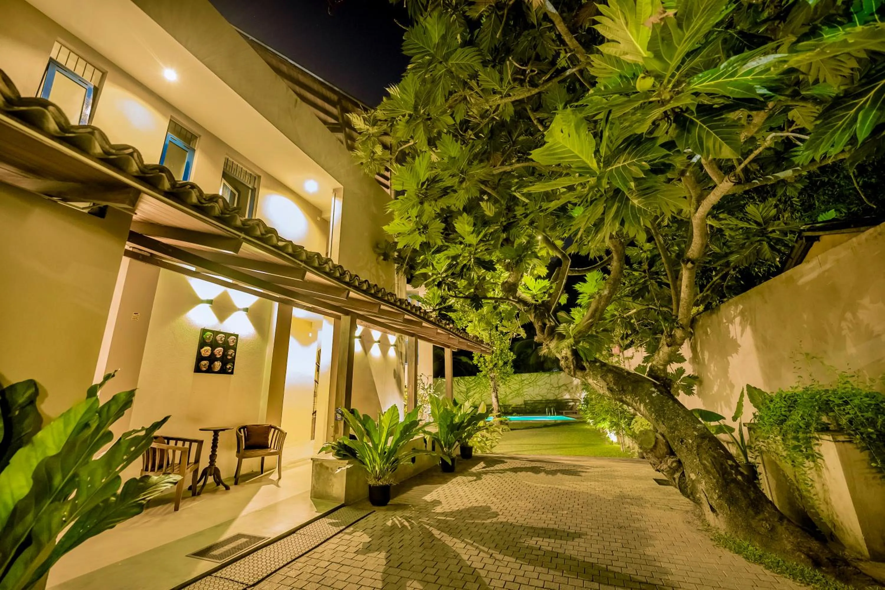 Garden view in Urchin Unawatuna