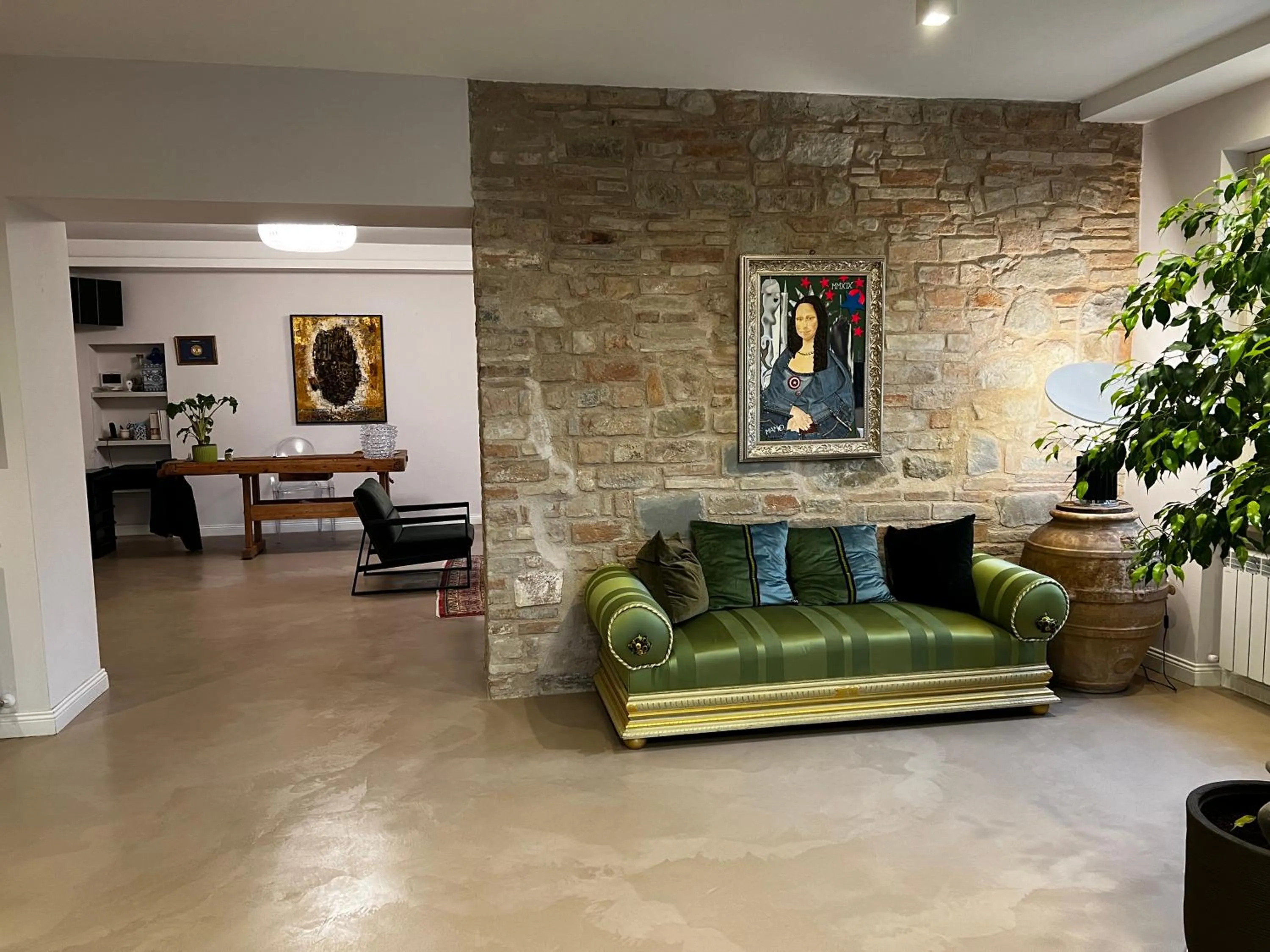 Lobby or reception in CorteViva Boutique B&B