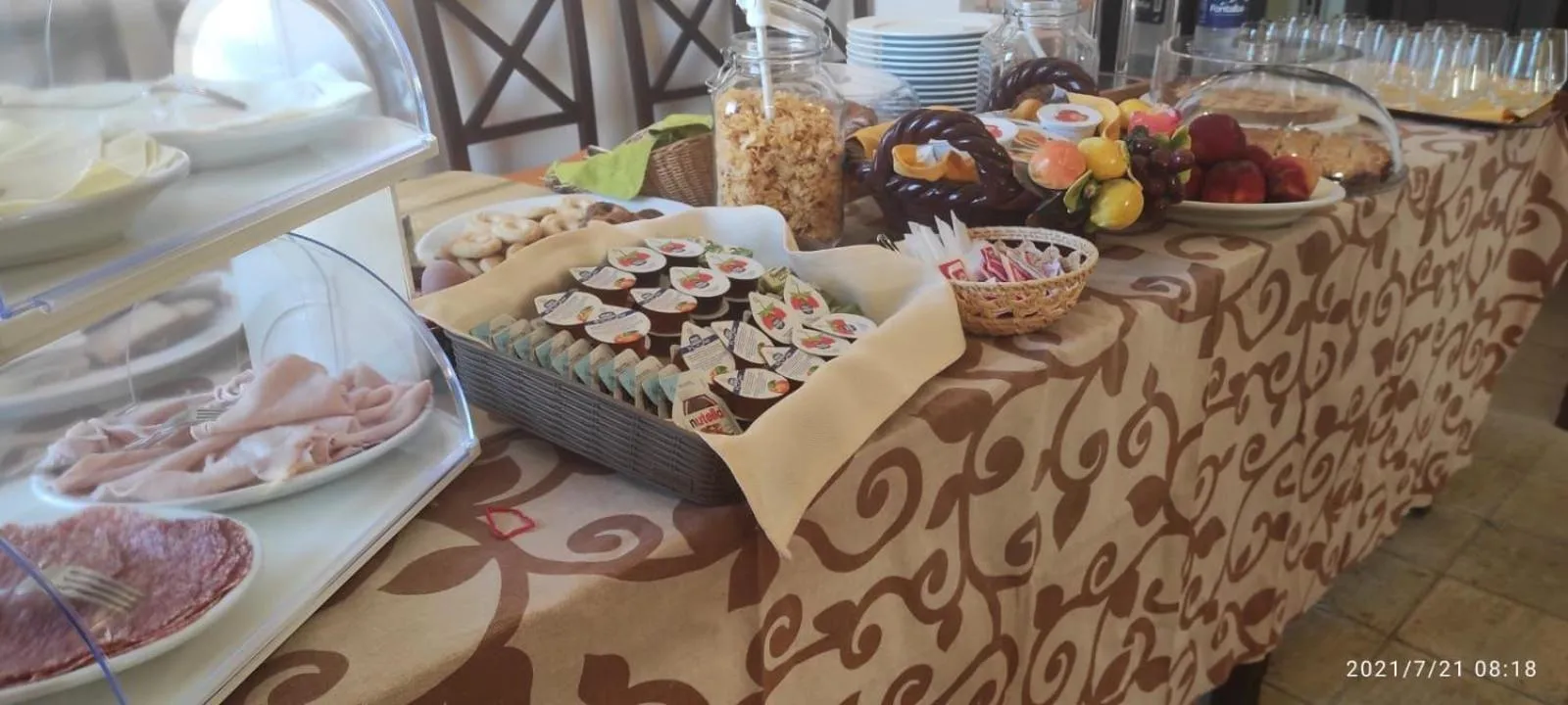 Breakfast in Agriturismo Sirignano Wine Resort