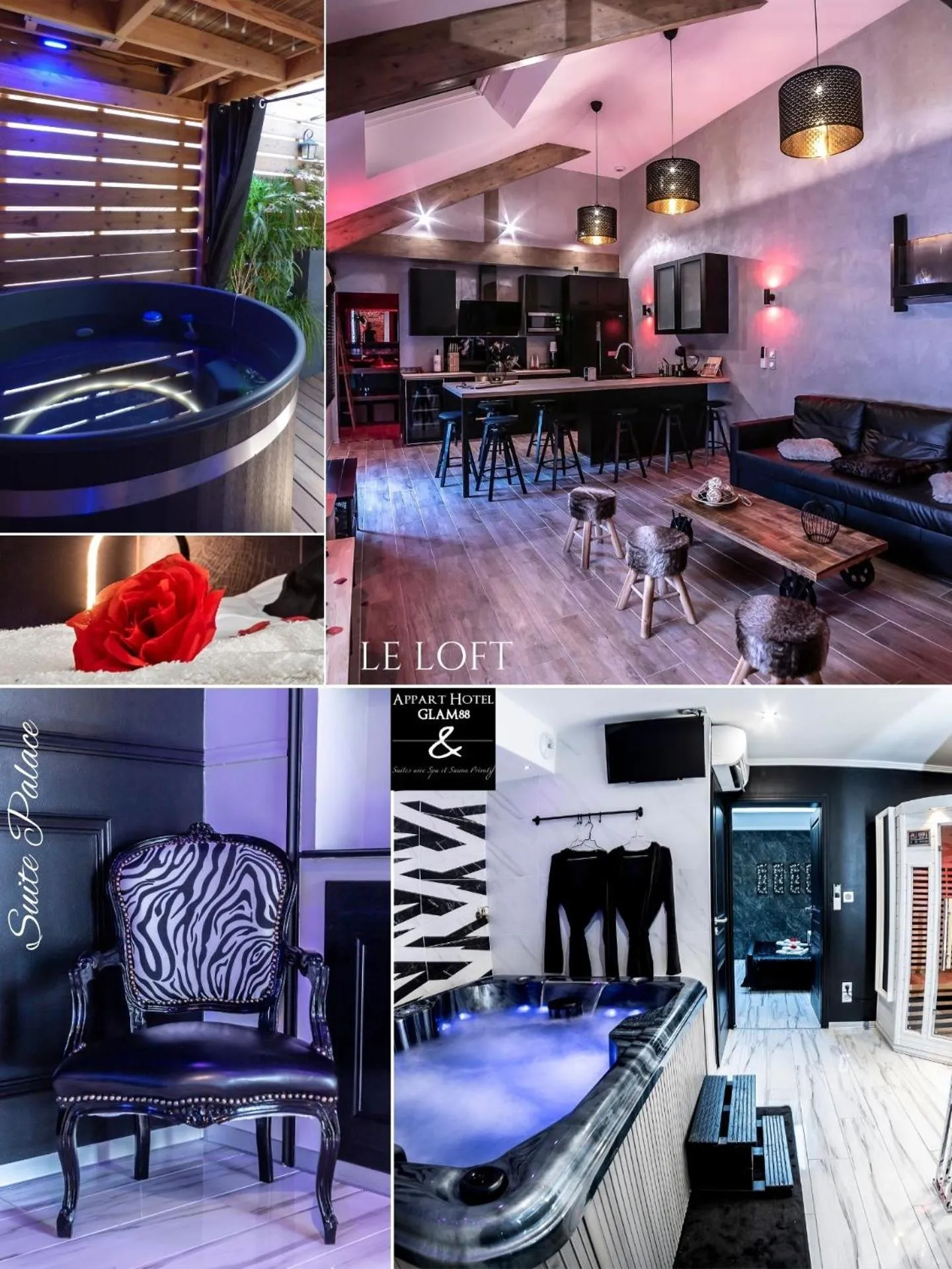 Gite & Spa Privatif Glam'88 - Vosges