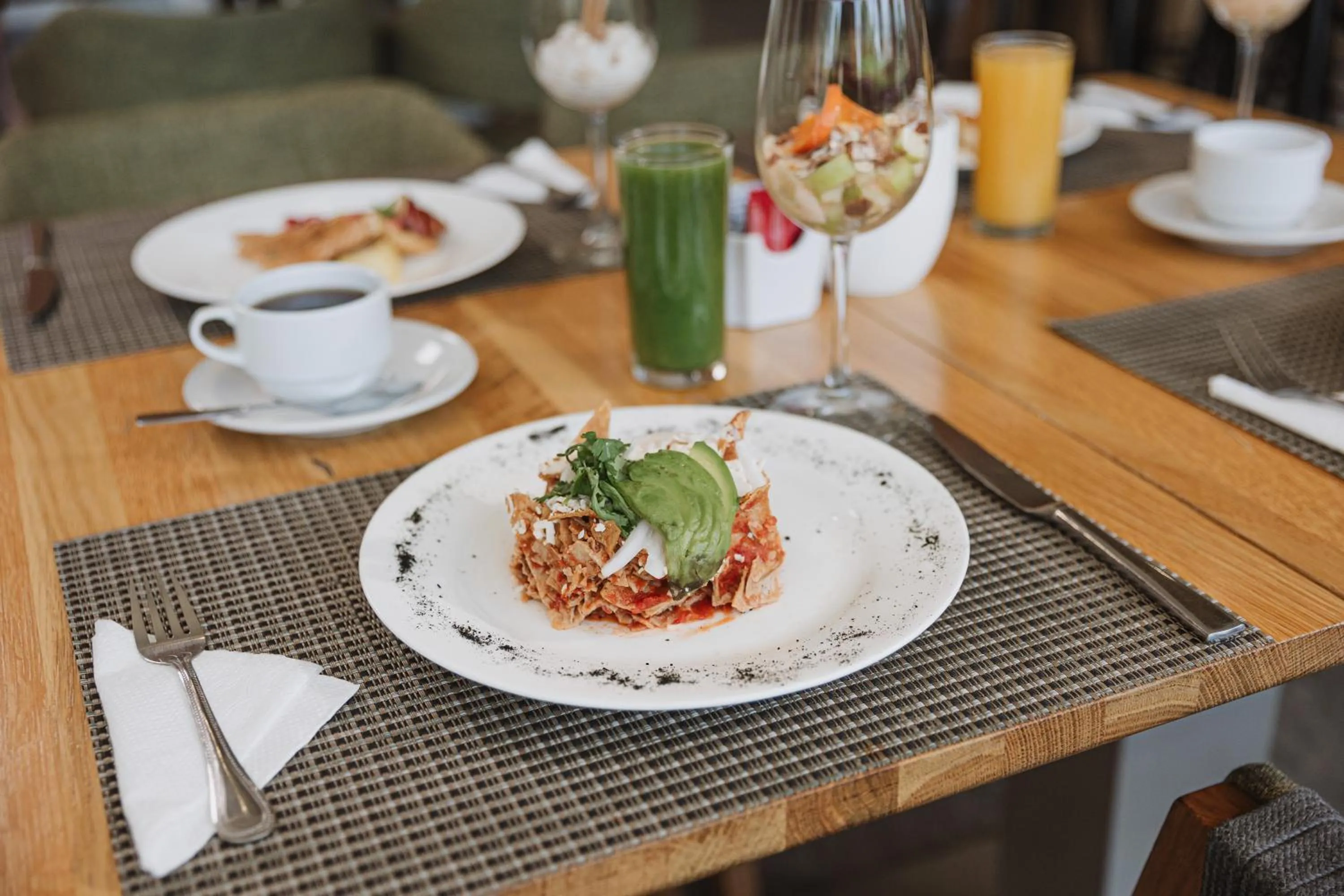 Restaurant/places to eat in Hotel México Plaza Querétaro