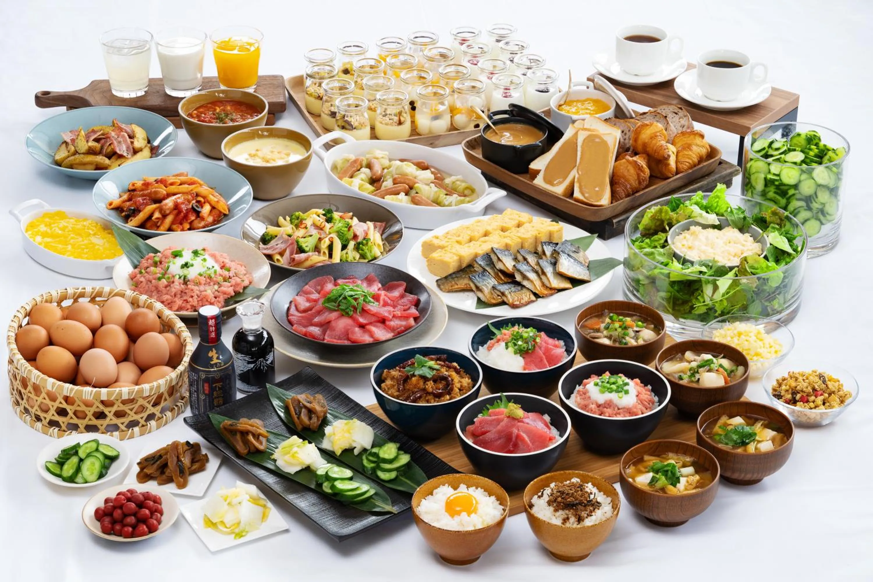 Breakfast in Vessel Inn Keisei Tsudanuma Ekimae