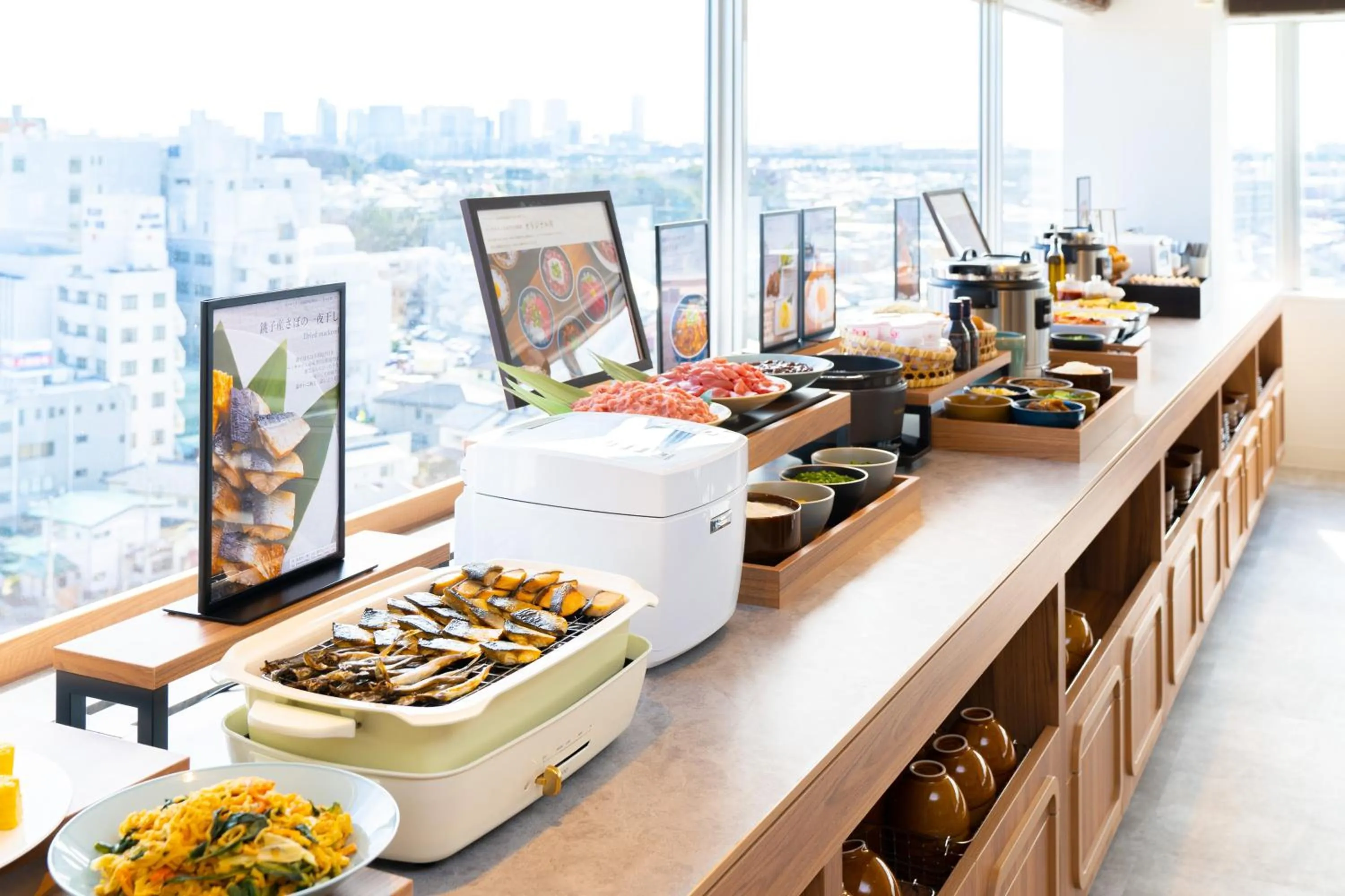 Breakfast in Vessel Inn Keisei Tsudanuma Ekimae