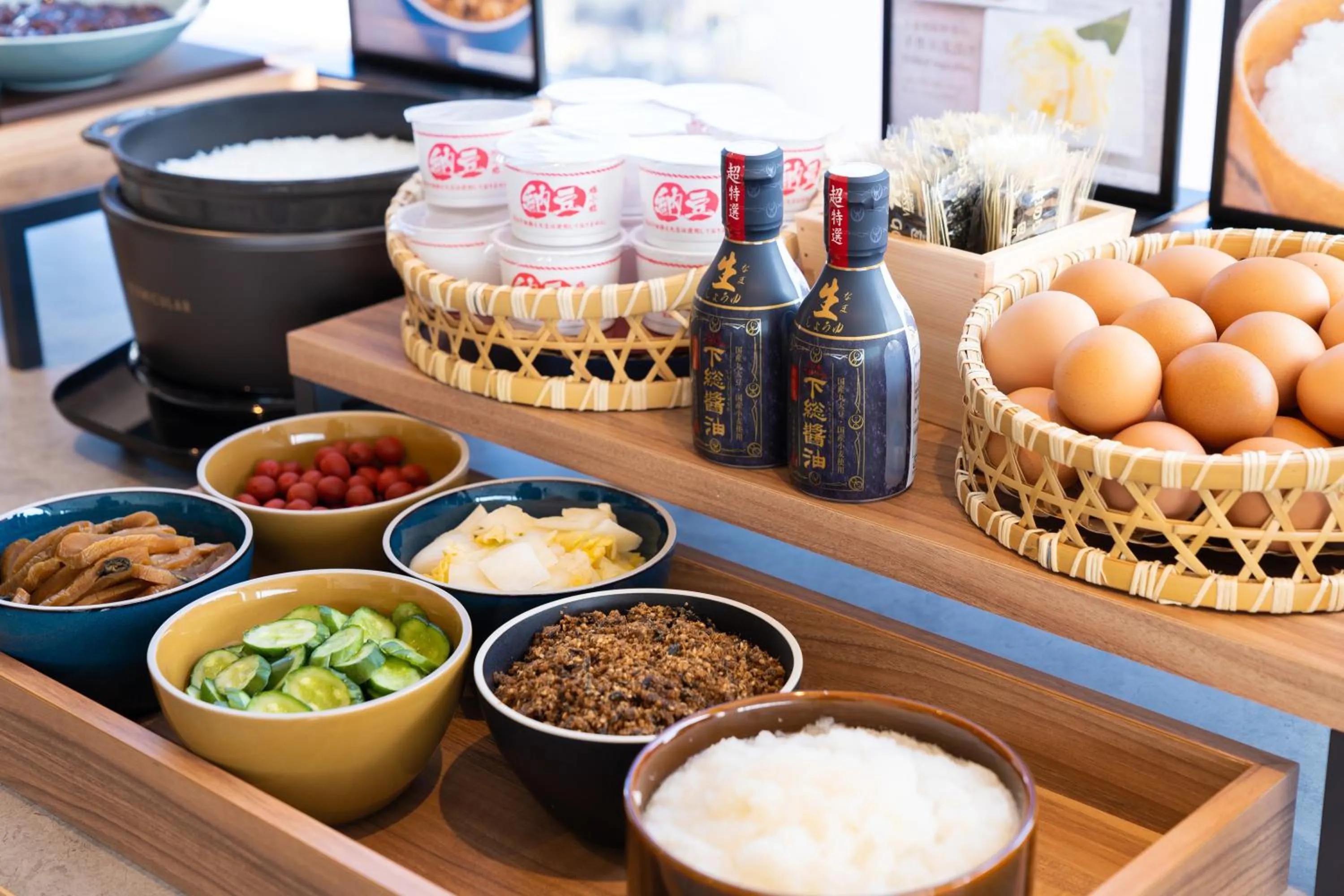 Breakfast in Vessel Inn Keisei Tsudanuma Ekimae