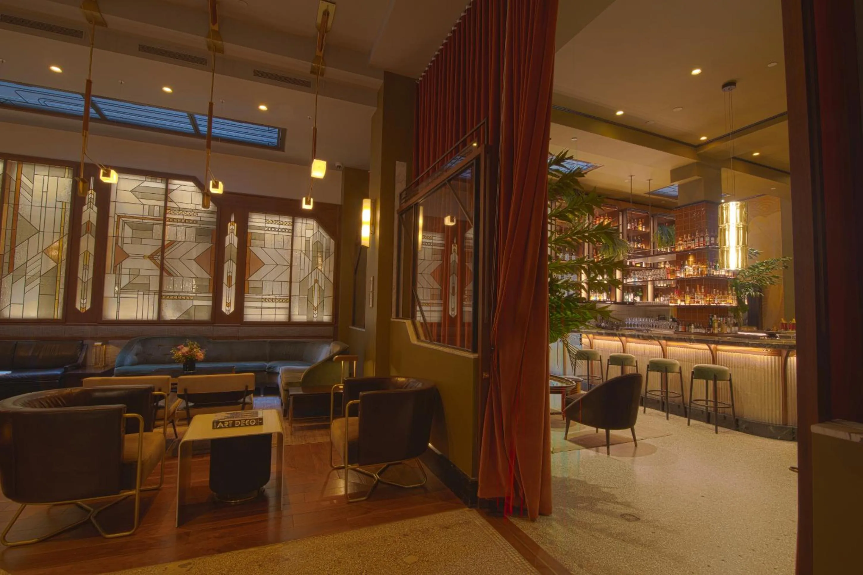 Lounge or bar in The Evelyn NoMad