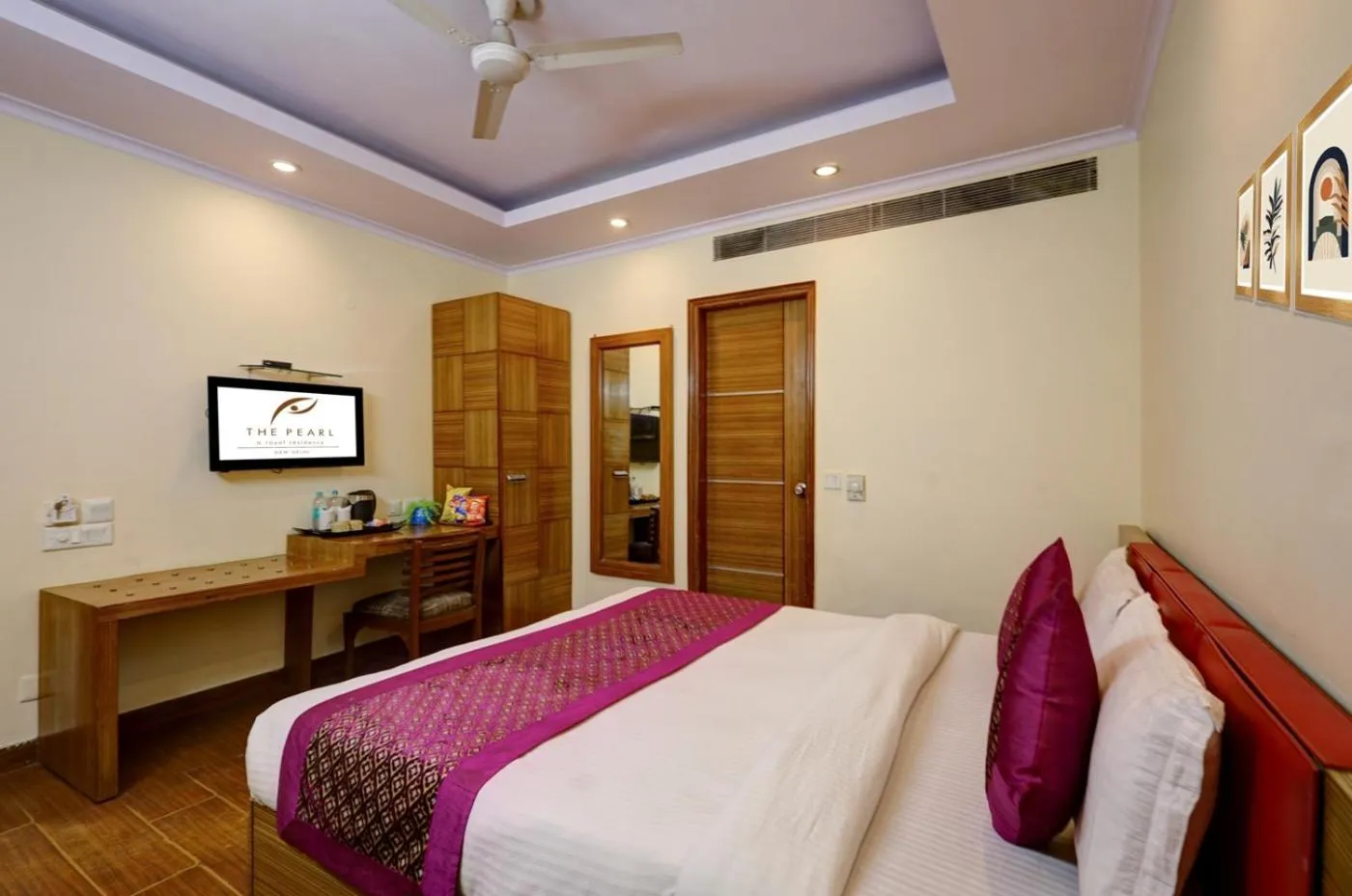 Bedroom, Bed in The Pearl- A Royal Residency