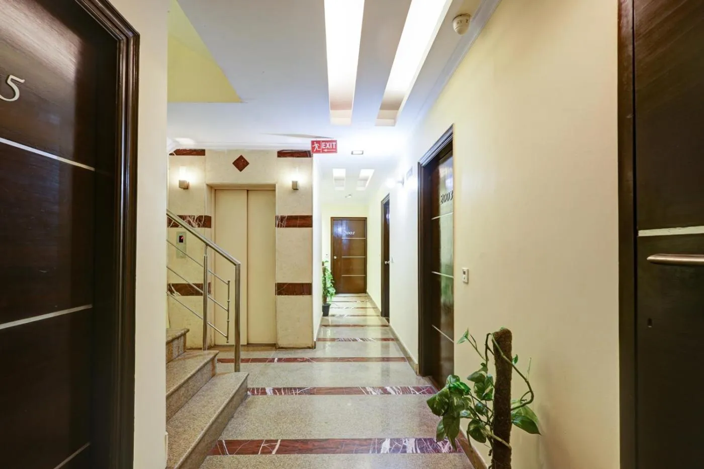 elevator in The Pearl- A Royal Residency