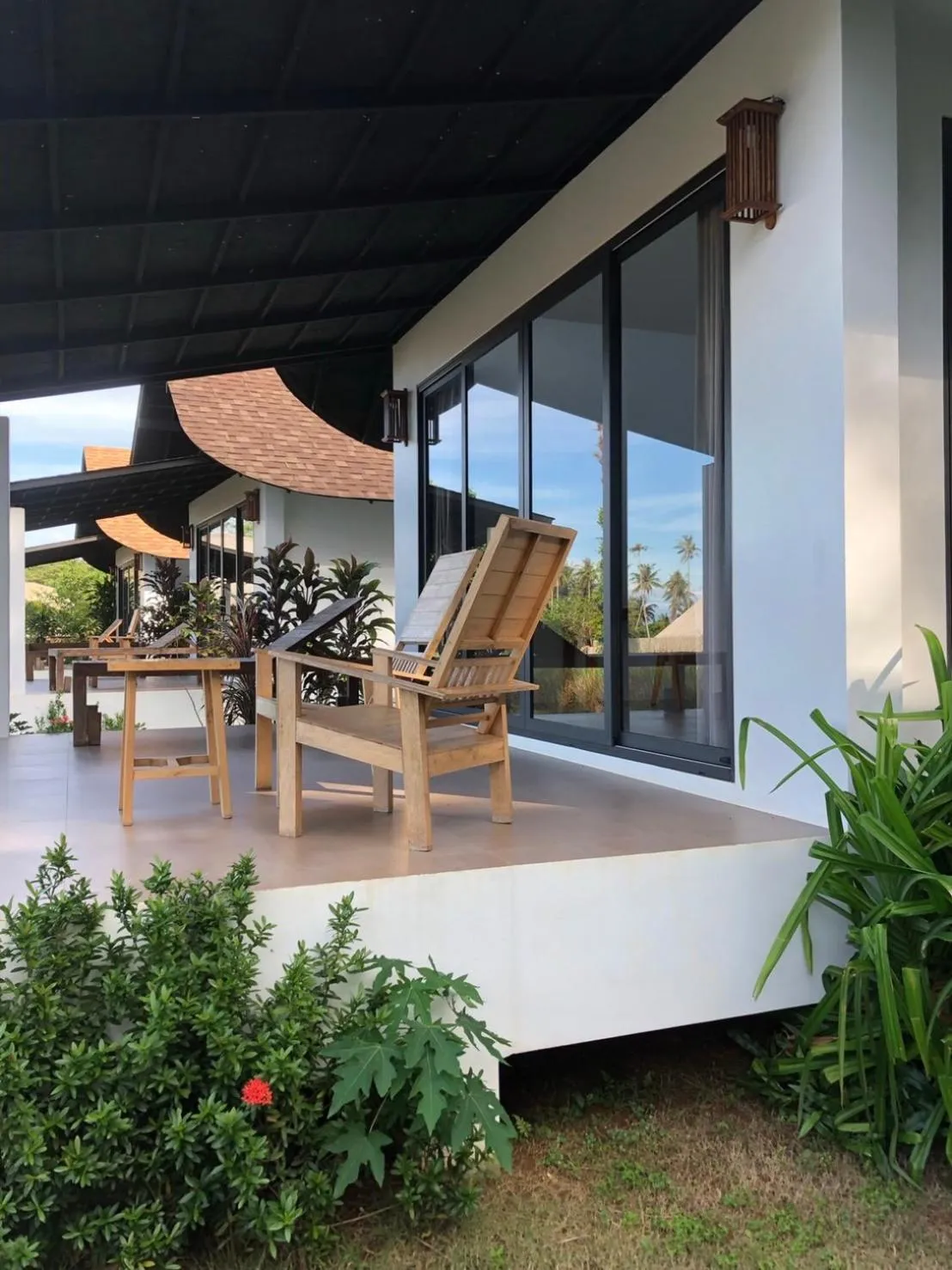 Seating area in Little Moon Villa