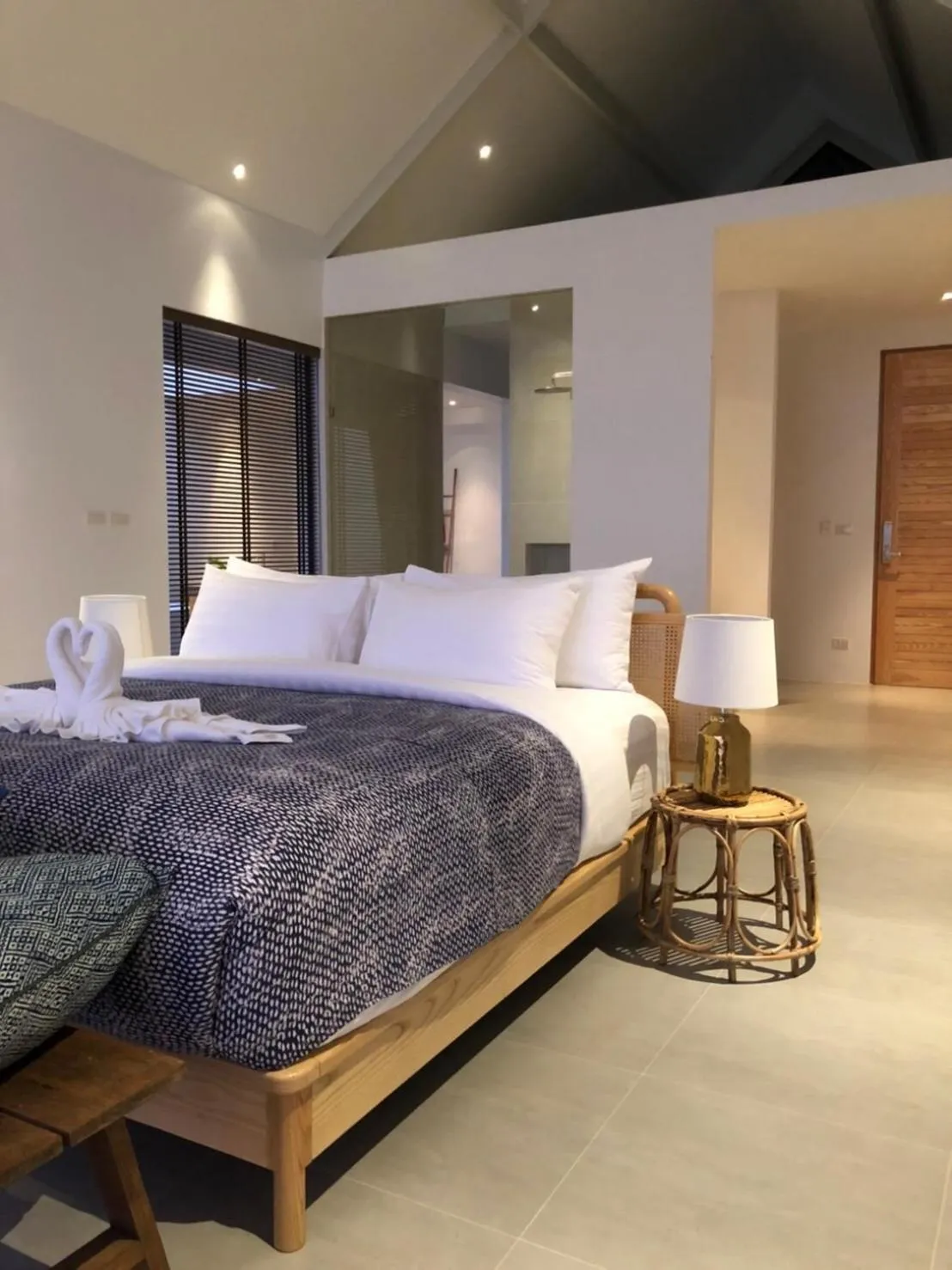 Bedroom, Bed in Little Moon Villa