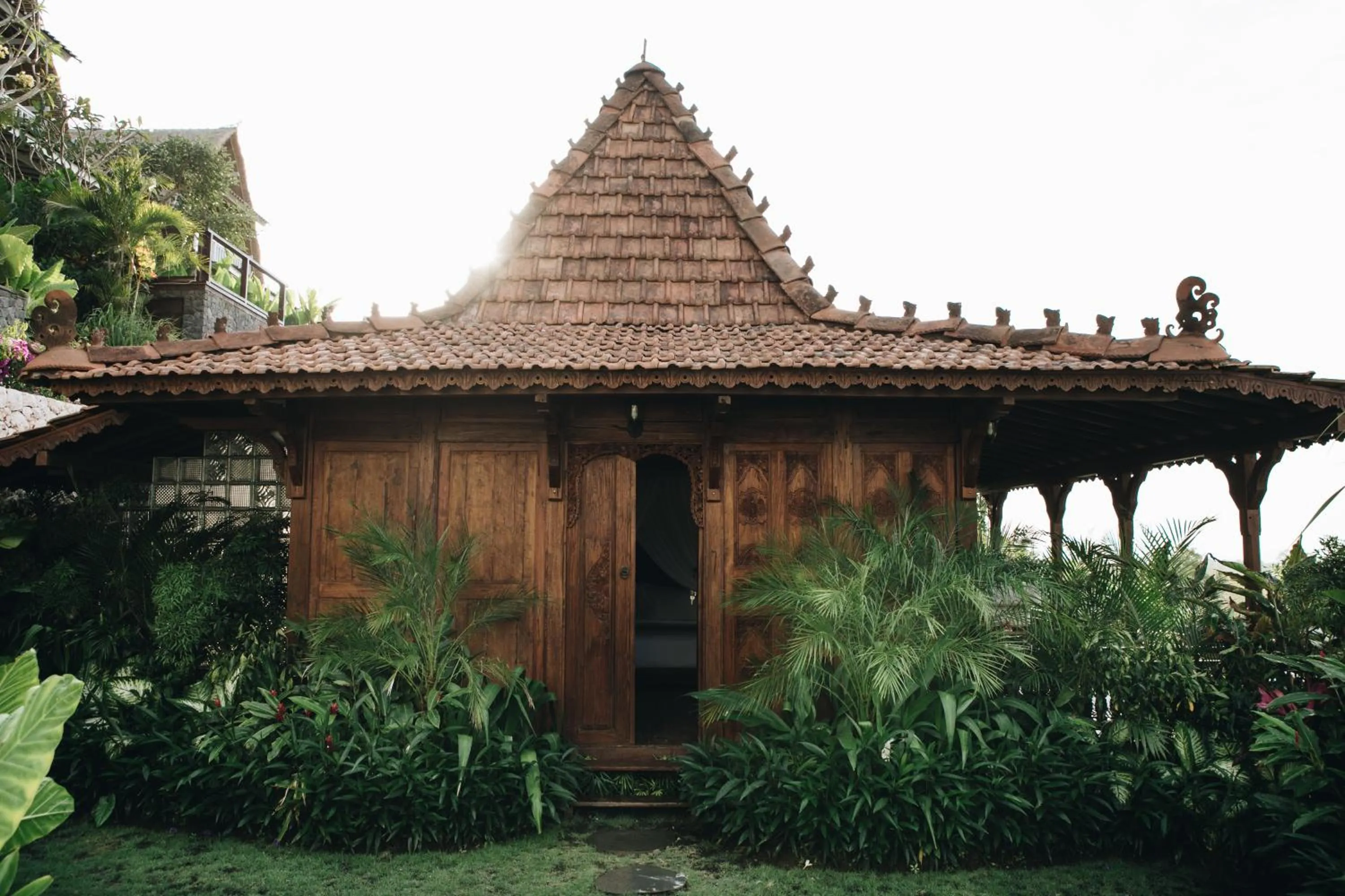 Facade/entrance in White Tortoise Eco Villa's