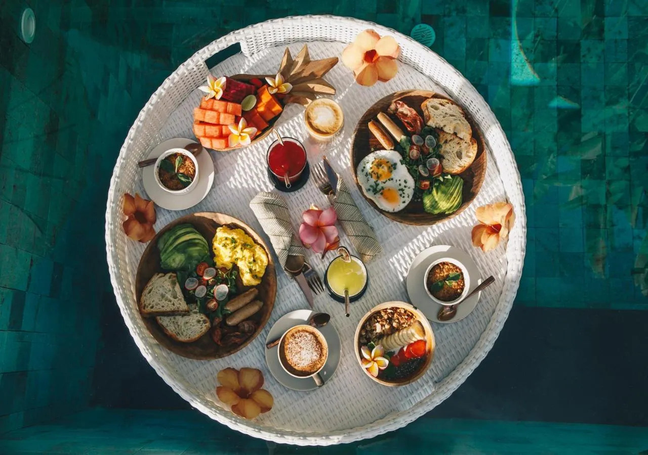 Food in White Tortoise Eco Villa's