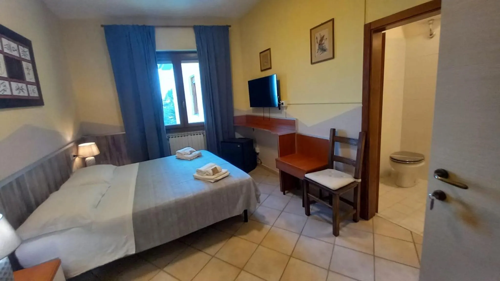 Bed in Hotel Le 3 Fonti