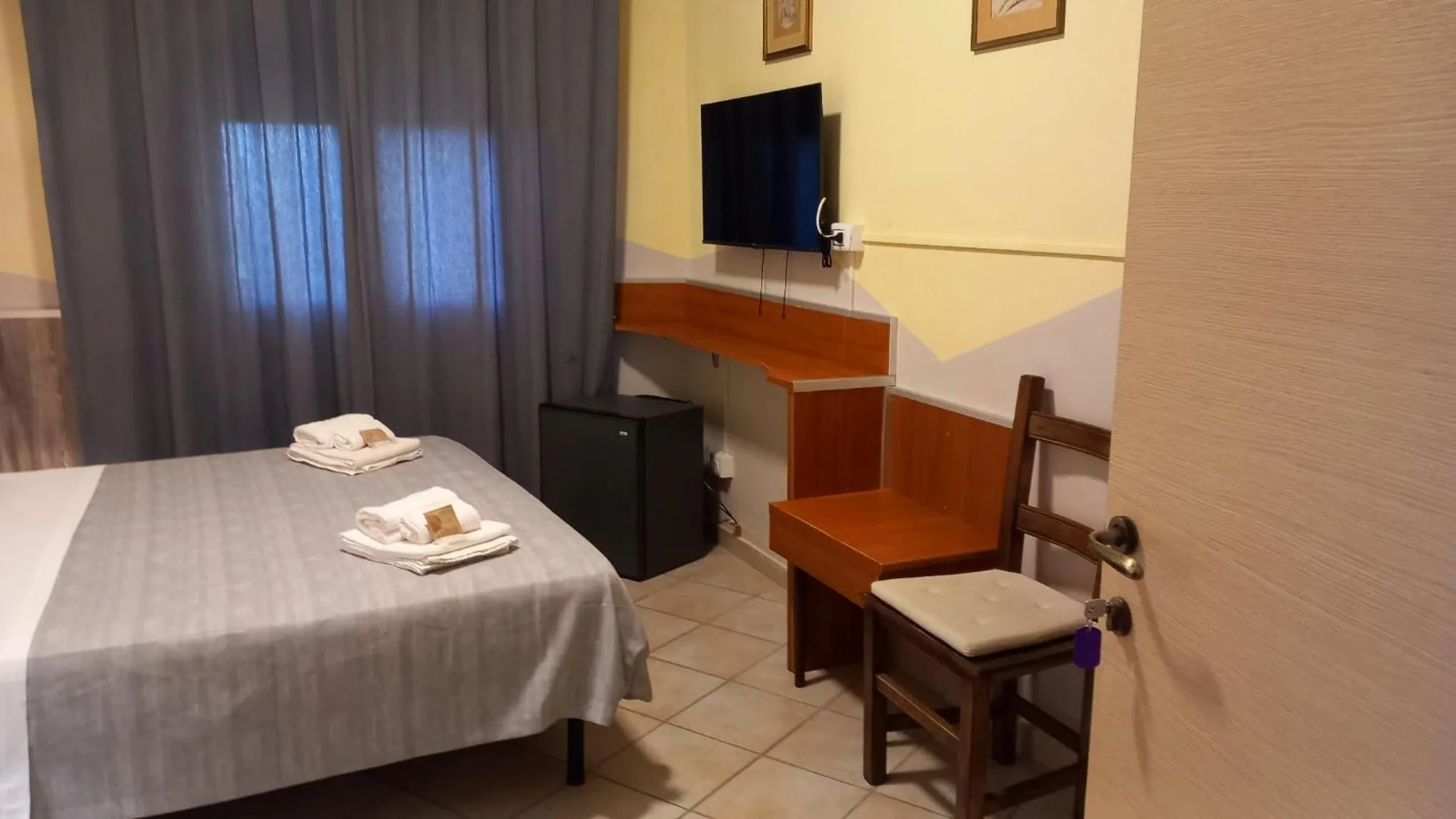 Bed in Hotel Le 3 Fonti