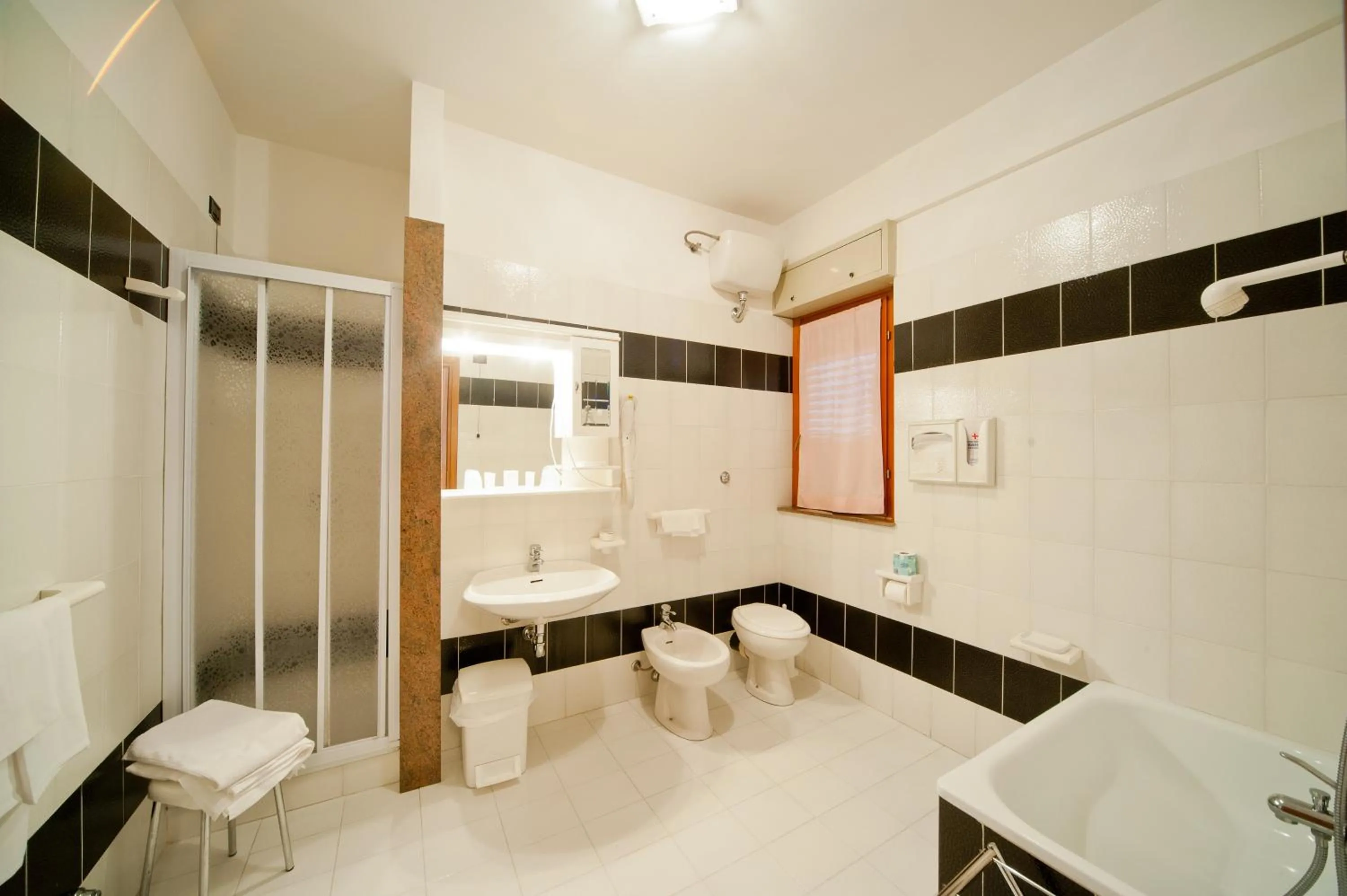 Bathroom in Hotel Il Quadrifoglio