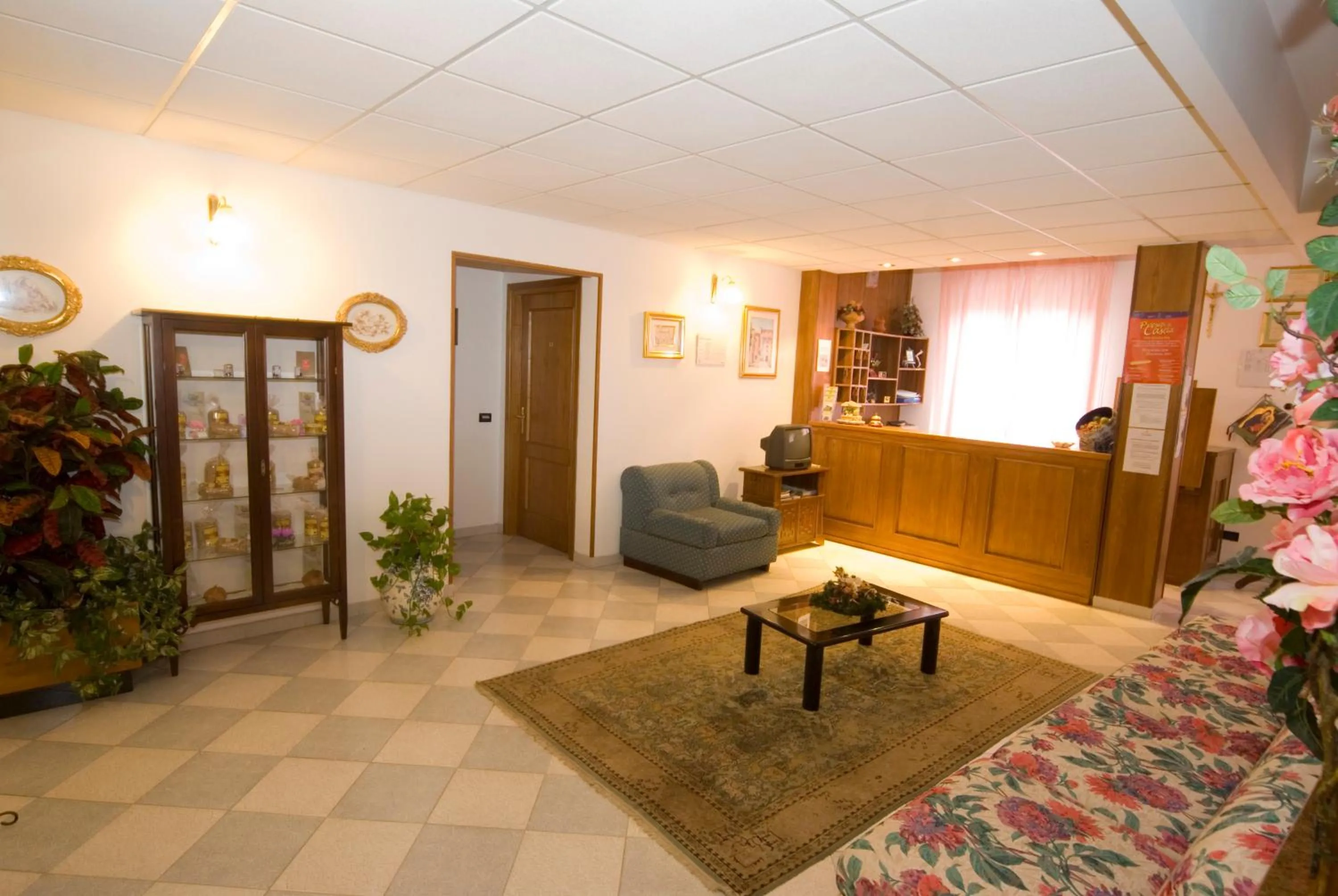 Lobby or reception in Hotel Il Quadrifoglio