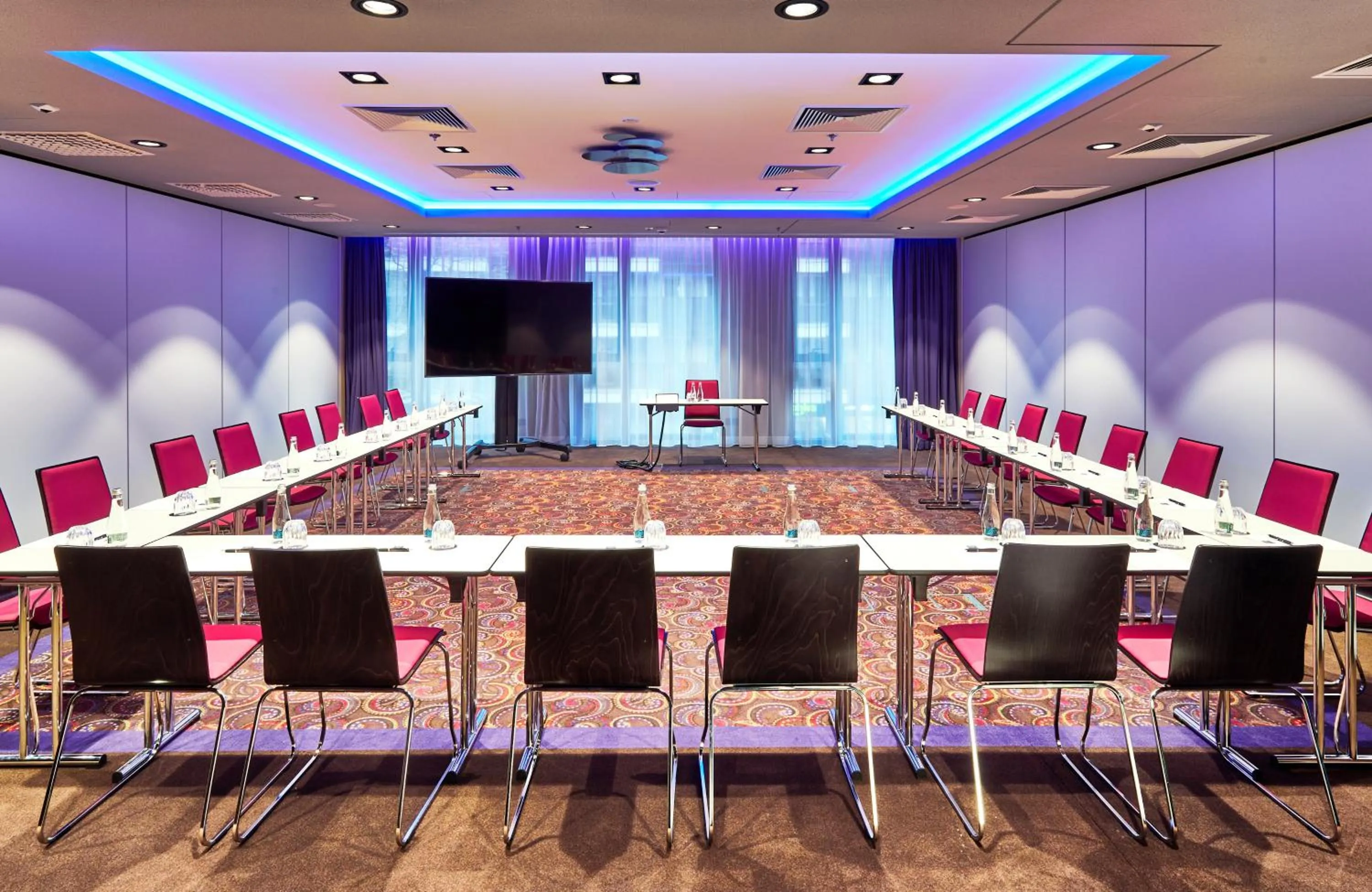 Meeting/conference room in NYX Hotel Warsaw by Leonardo Hotels