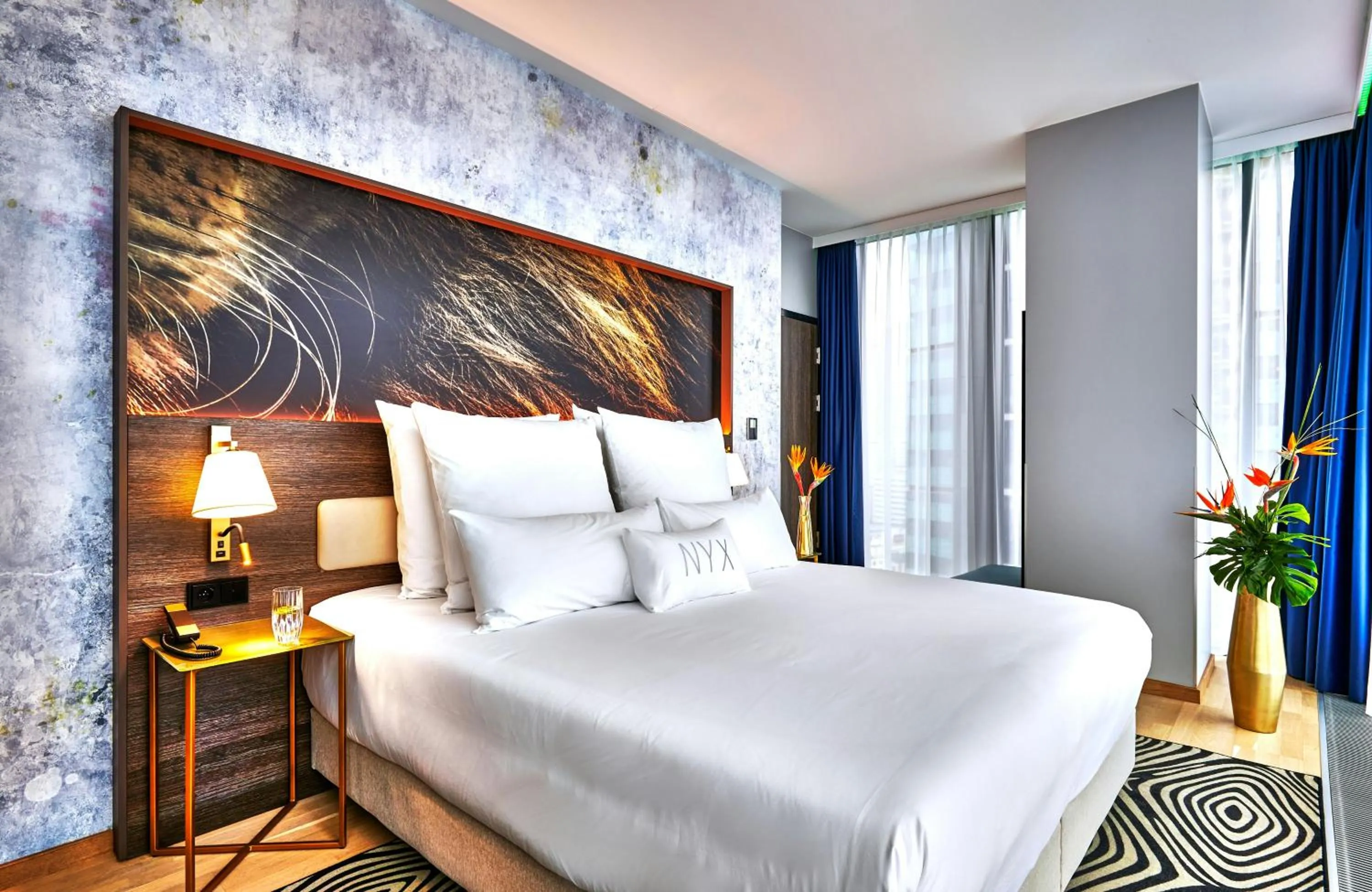 Photo of the whole room, Bed in NYX Hotel Warsaw by Leonardo Hotels